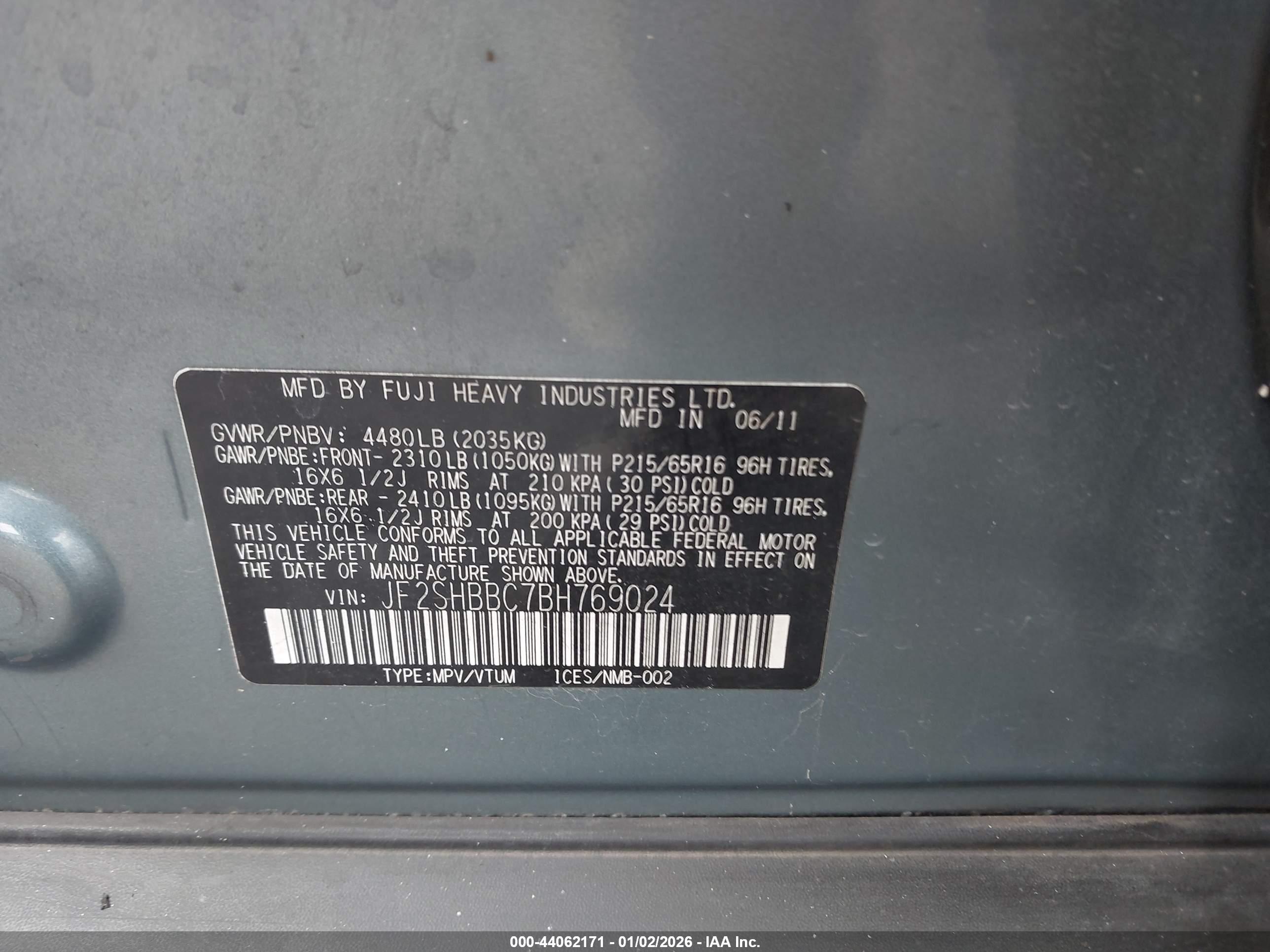 SUBARU FORESTER image 9