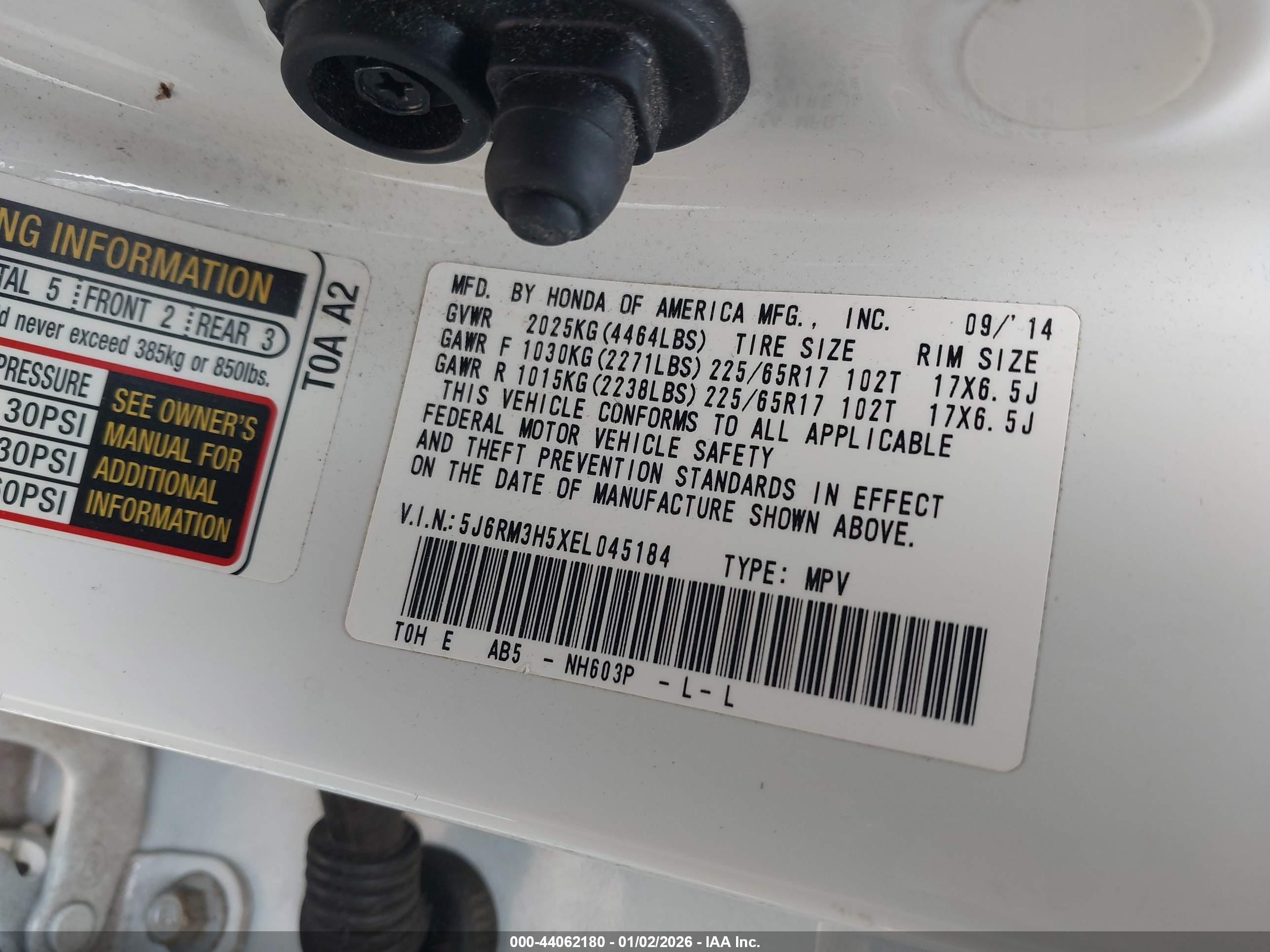 HONDA CR-V image 9