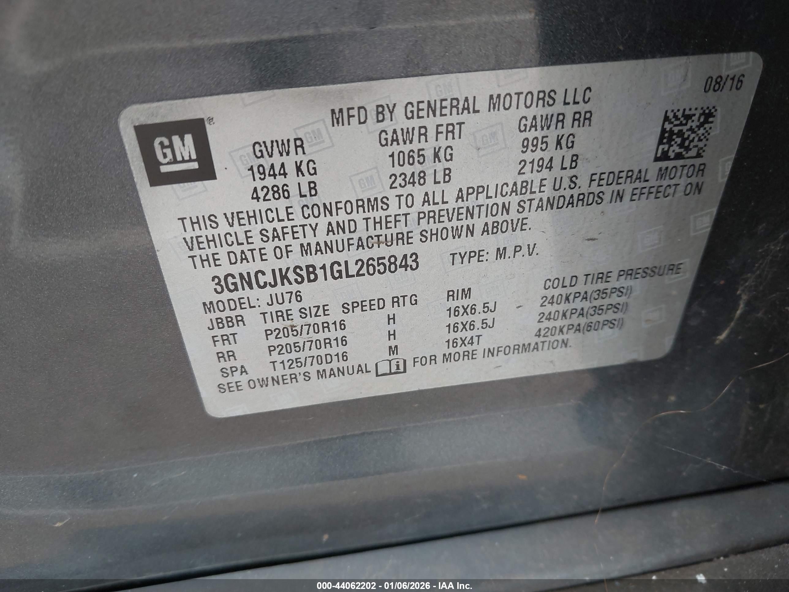 CHEVROLET TRAX image 9