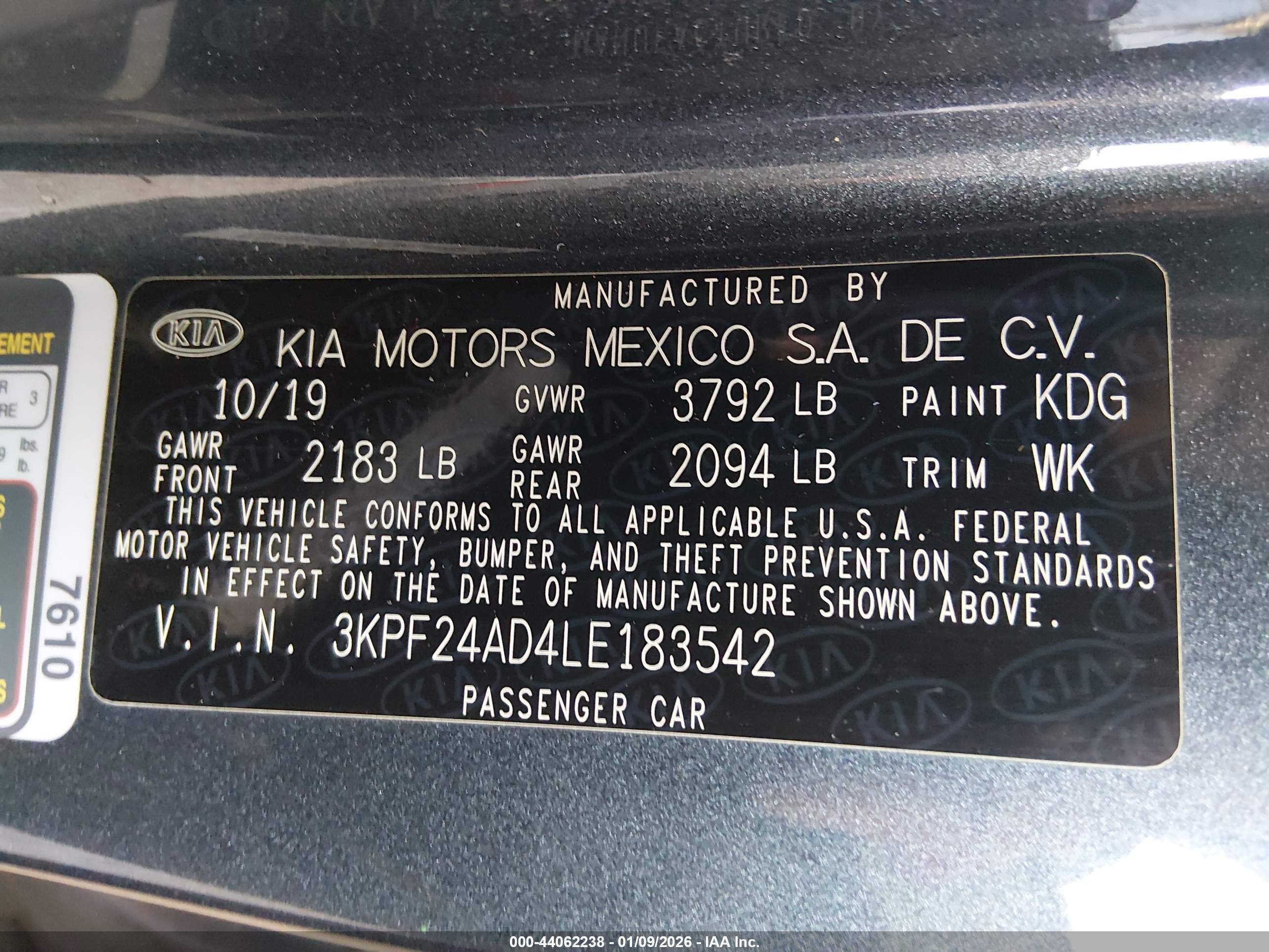 KIA FORTE image 9