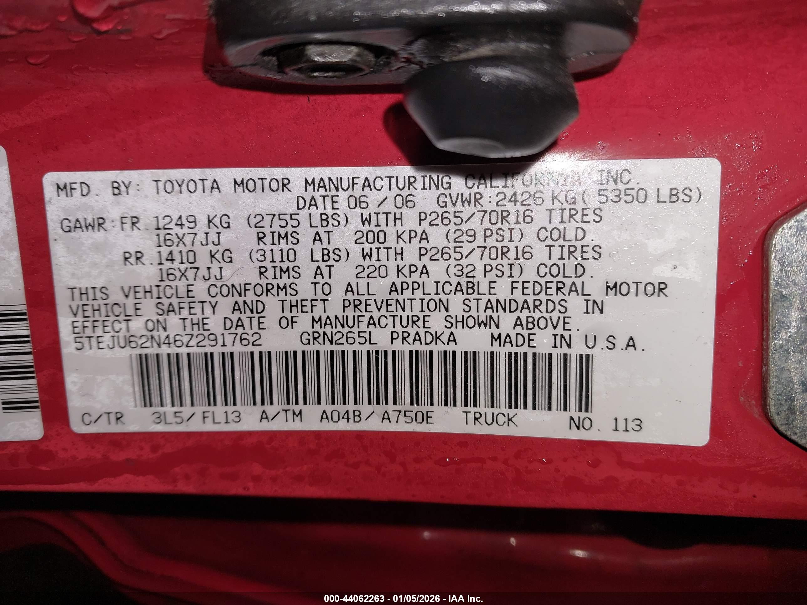 TOYOTA TACOMA image 9