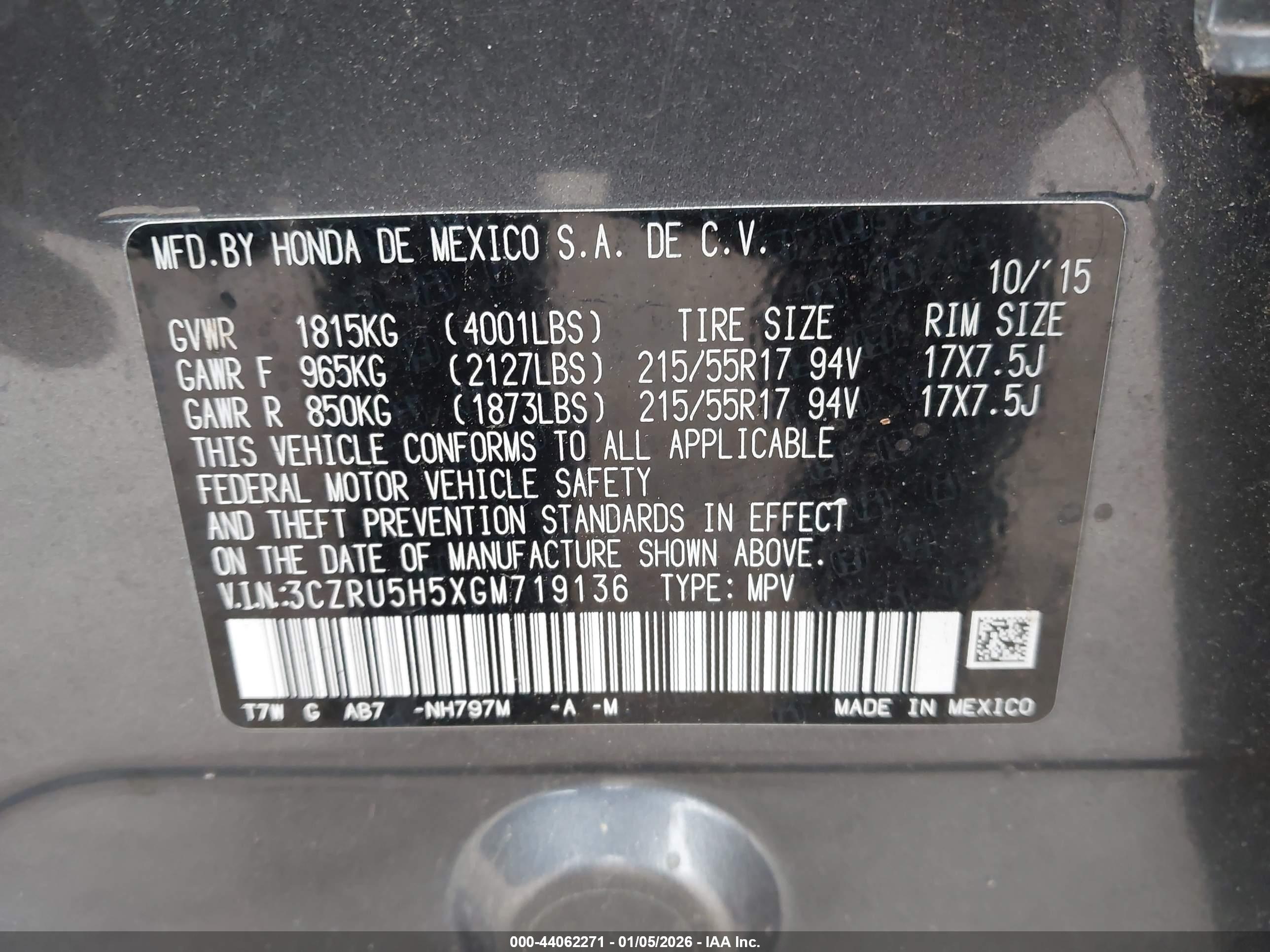 HONDA HR-V image 9