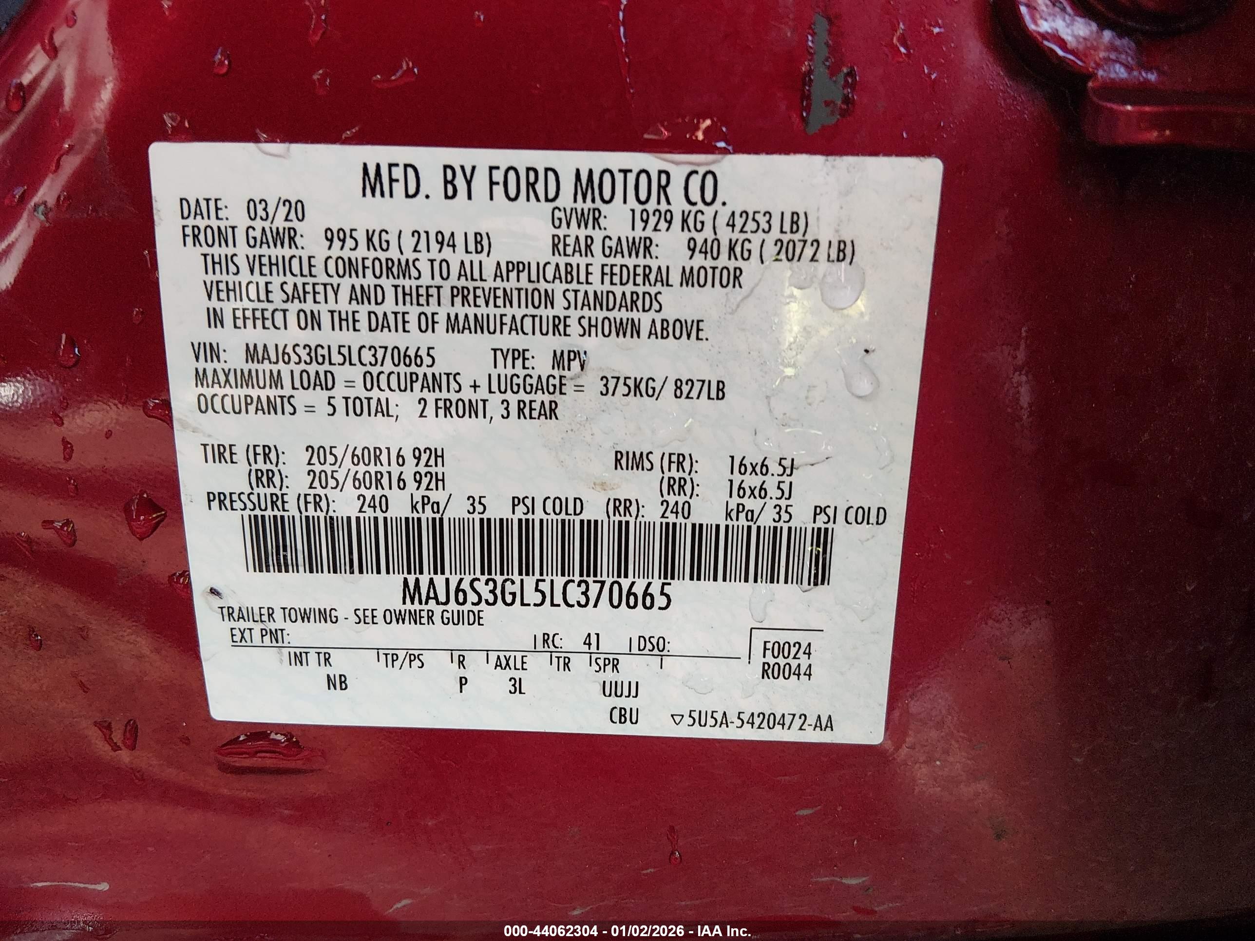 FORD ECOSPORT image 9