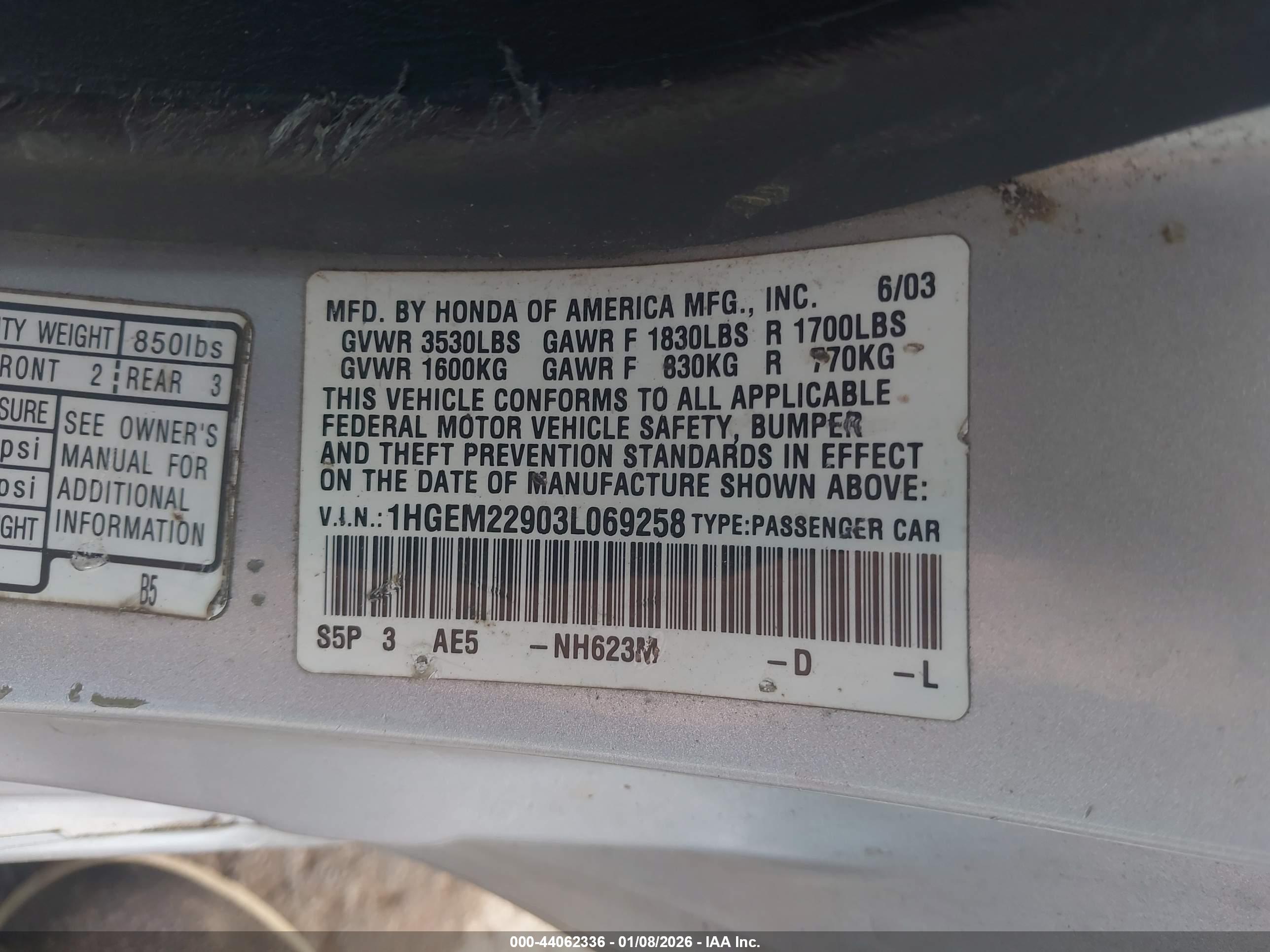 HONDA CIVIC image 9