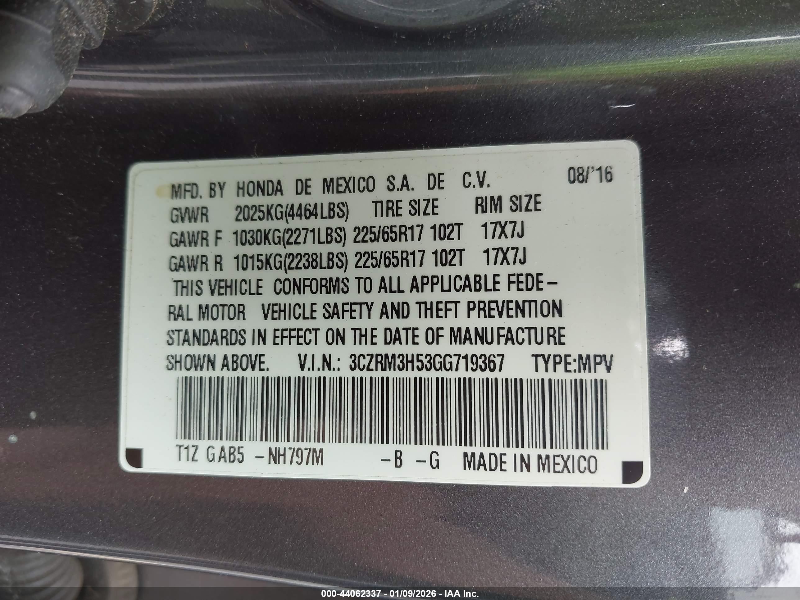 HONDA CR-V image 9