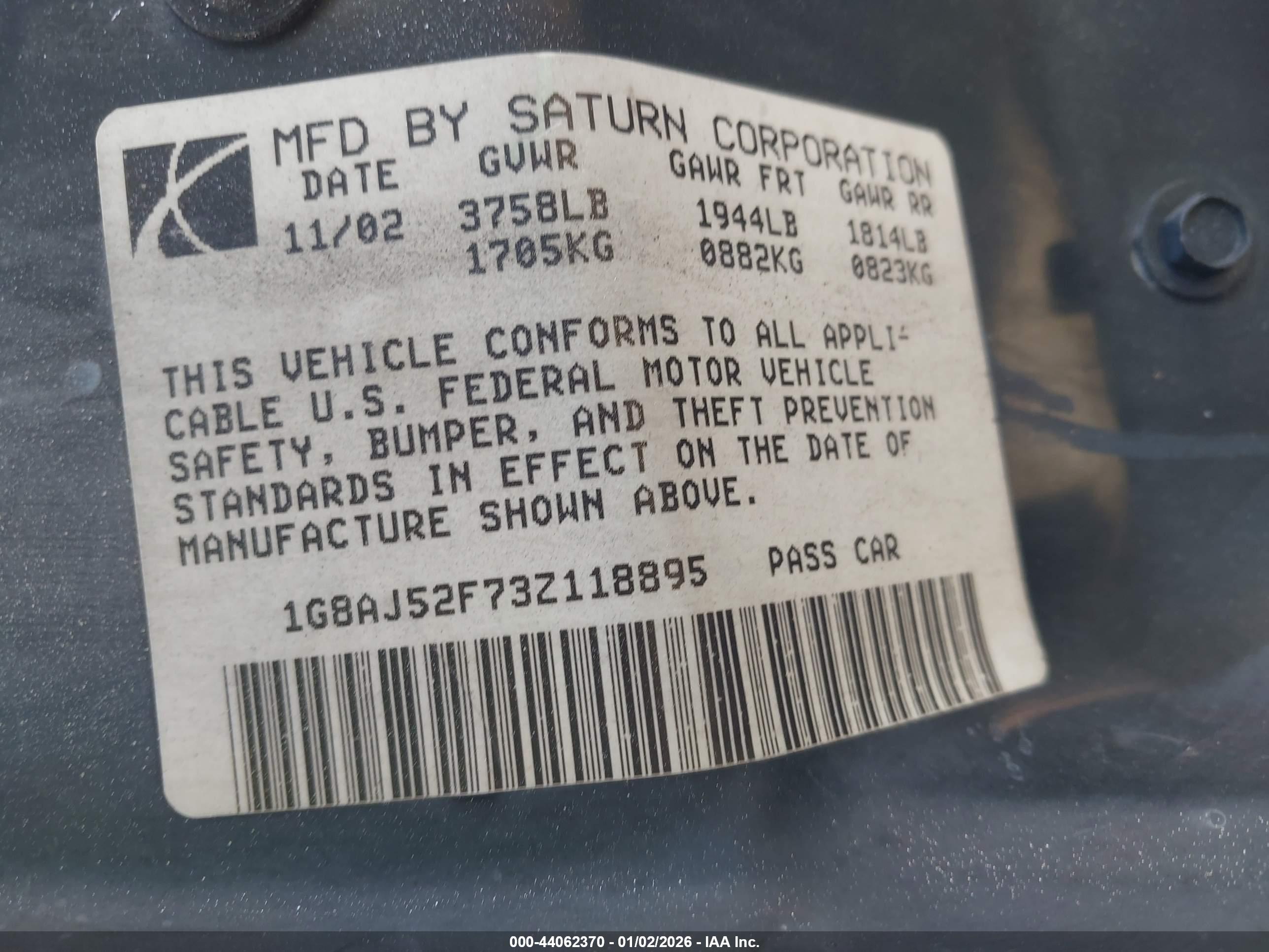 SATURN ION image 9