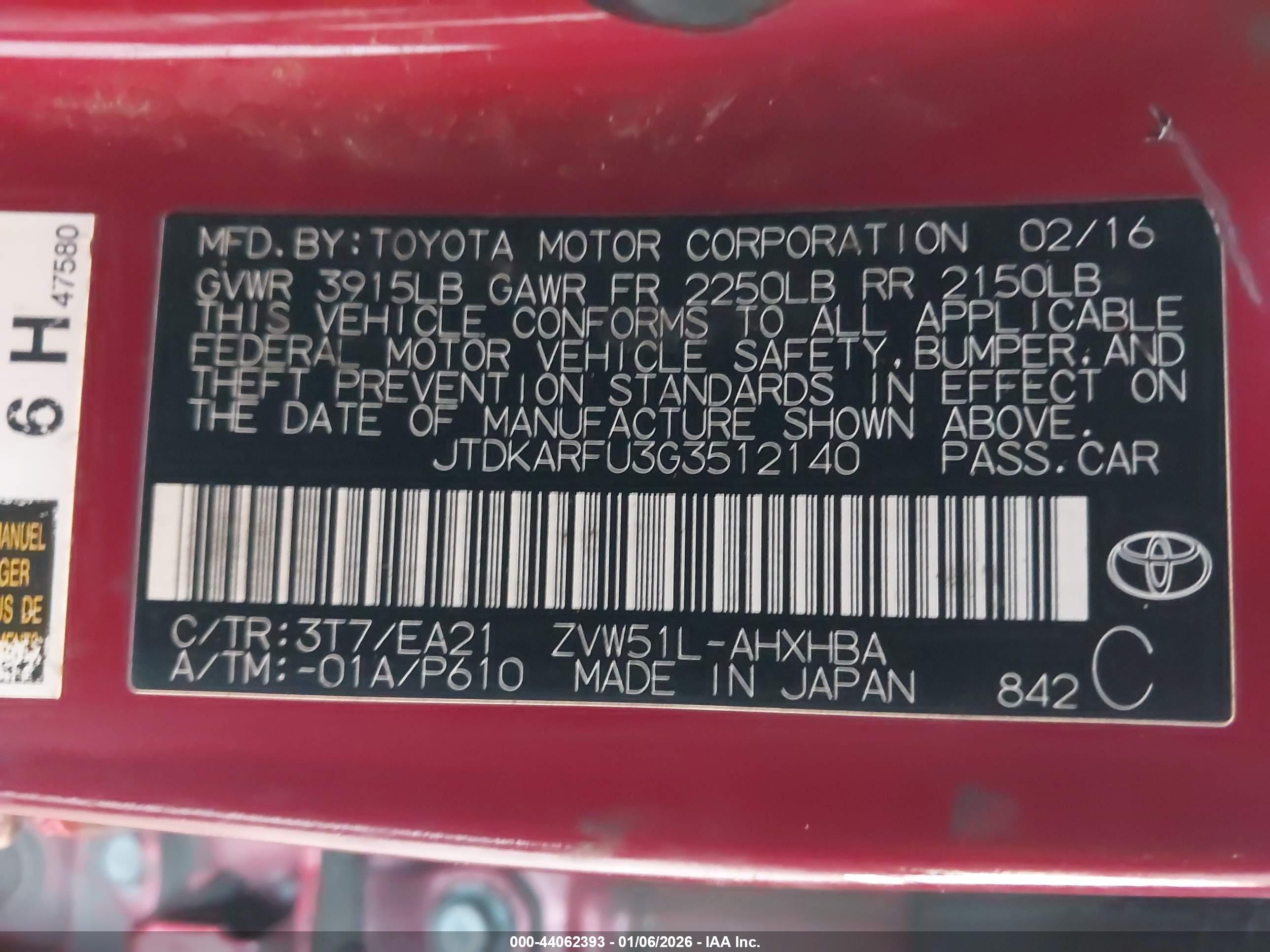 TOYOTA PRIUS image 9