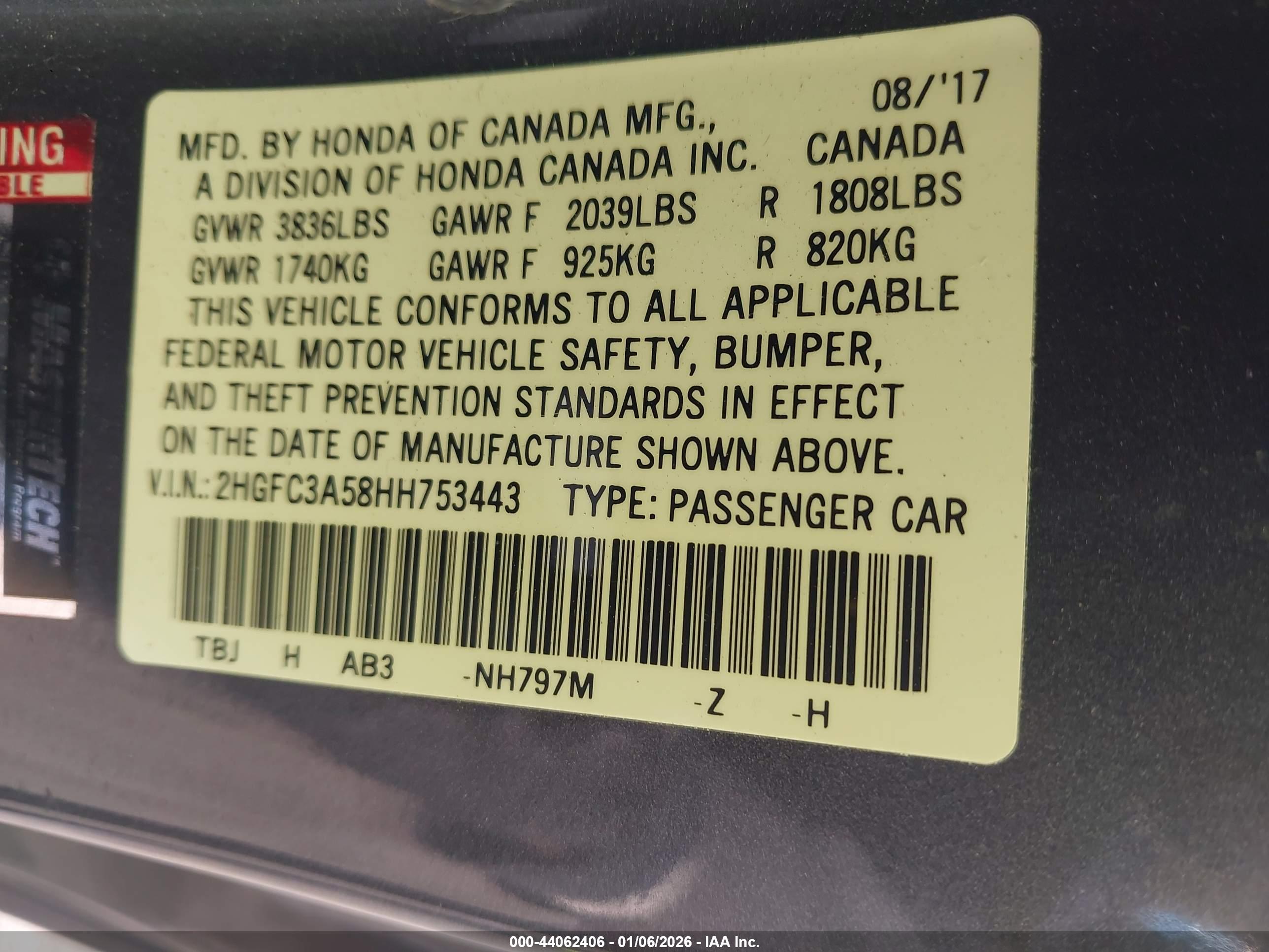 HONDA CIVIC image 9