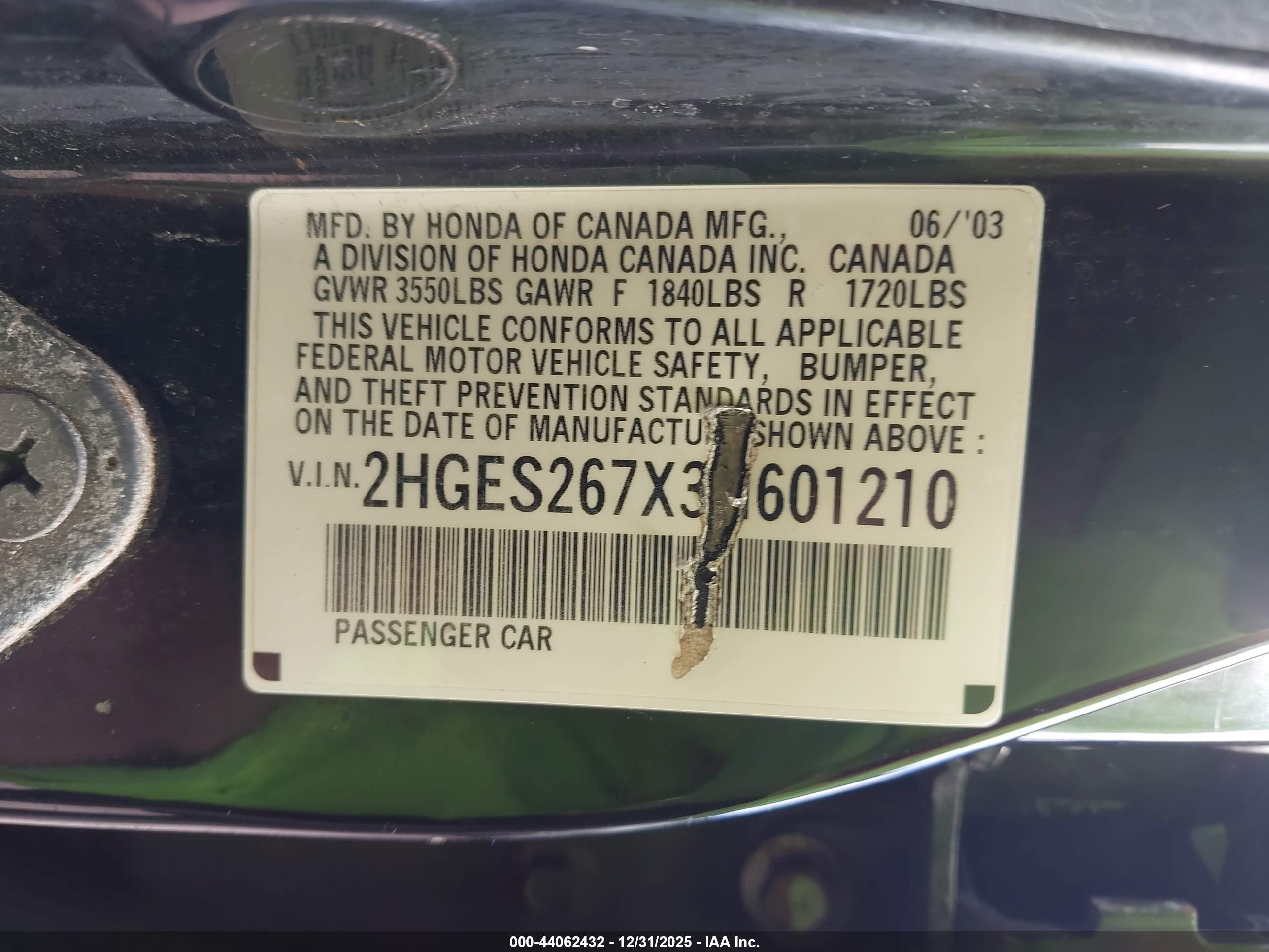 HONDA CIVIC image 9
