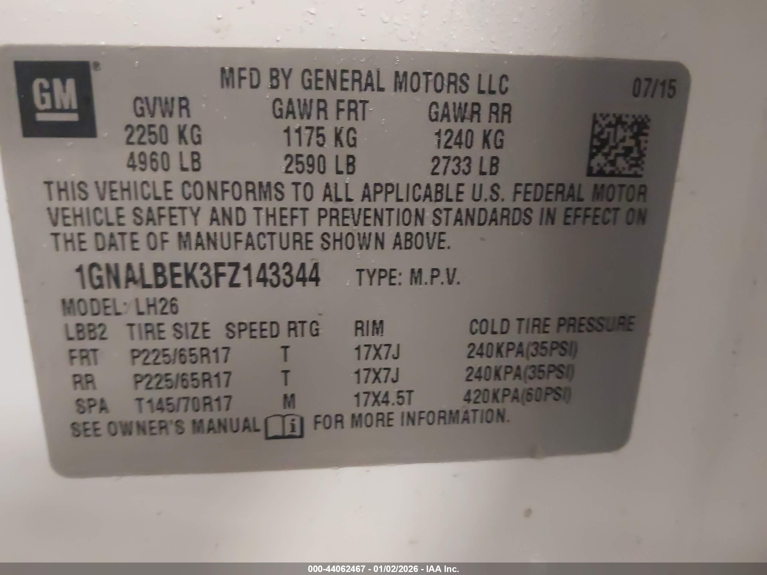 CHEVROLET EQUINOX image 9