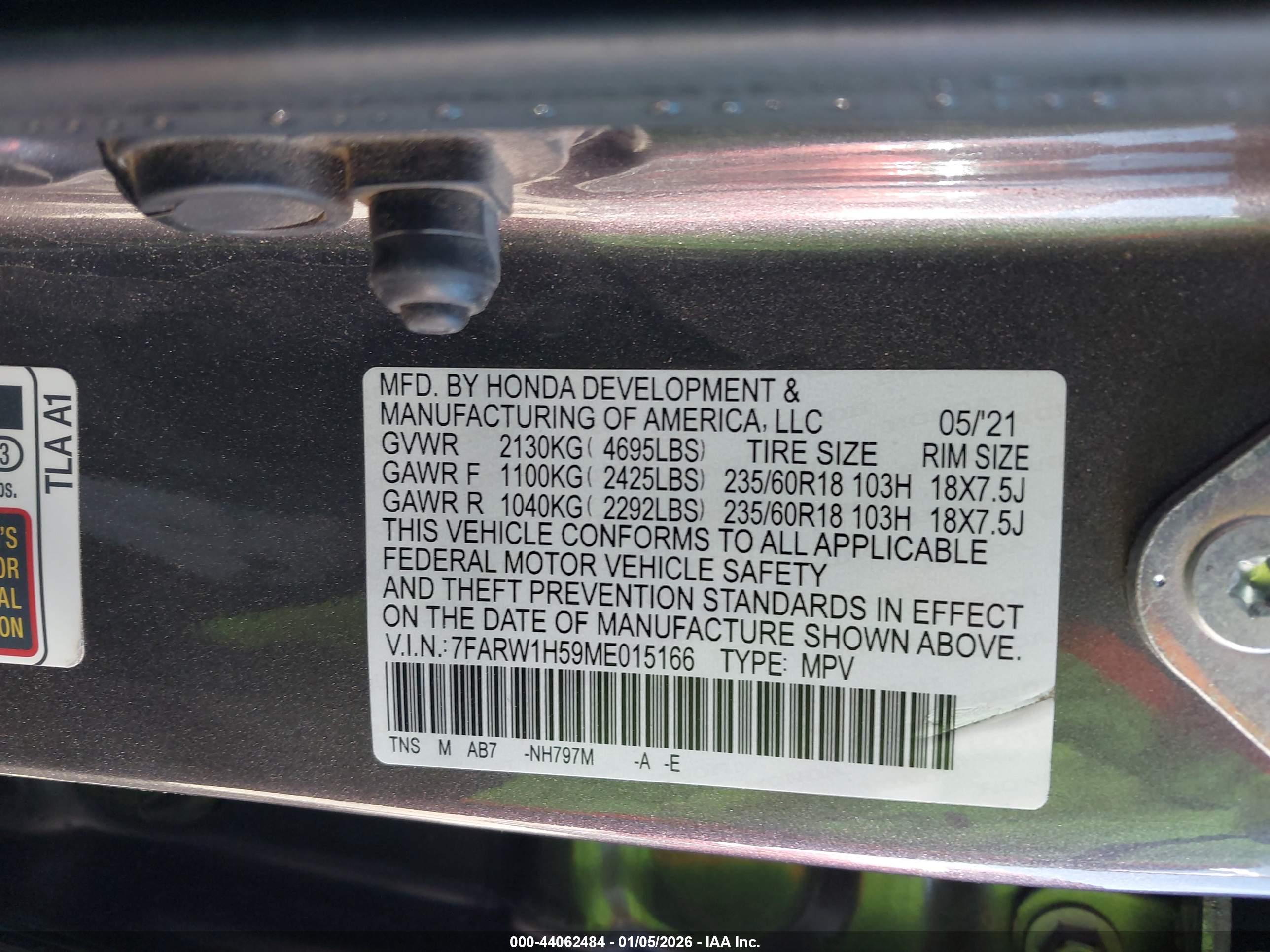 HONDA CR-V image 9
