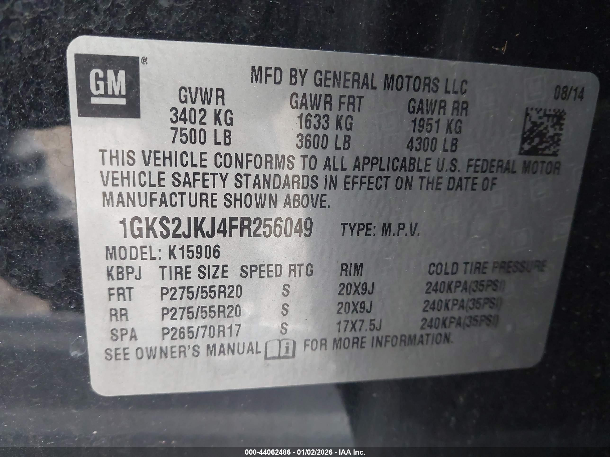 GMC YUKON image 9