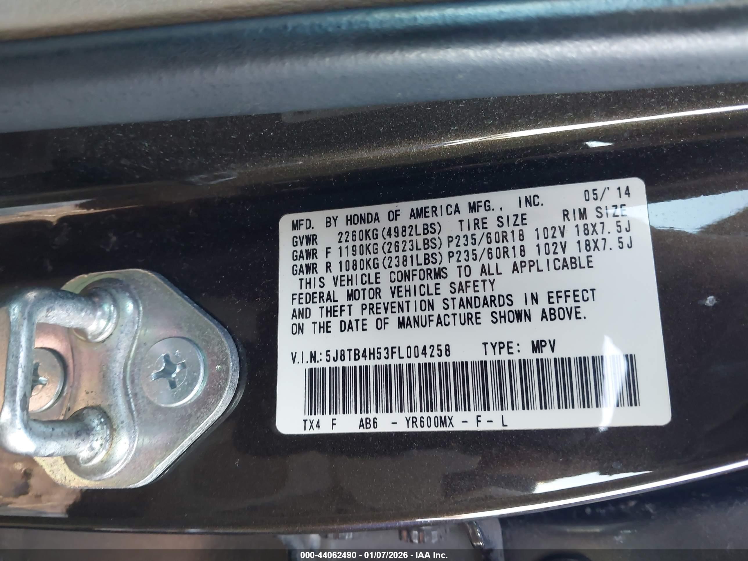 ACURA RDX image 9
