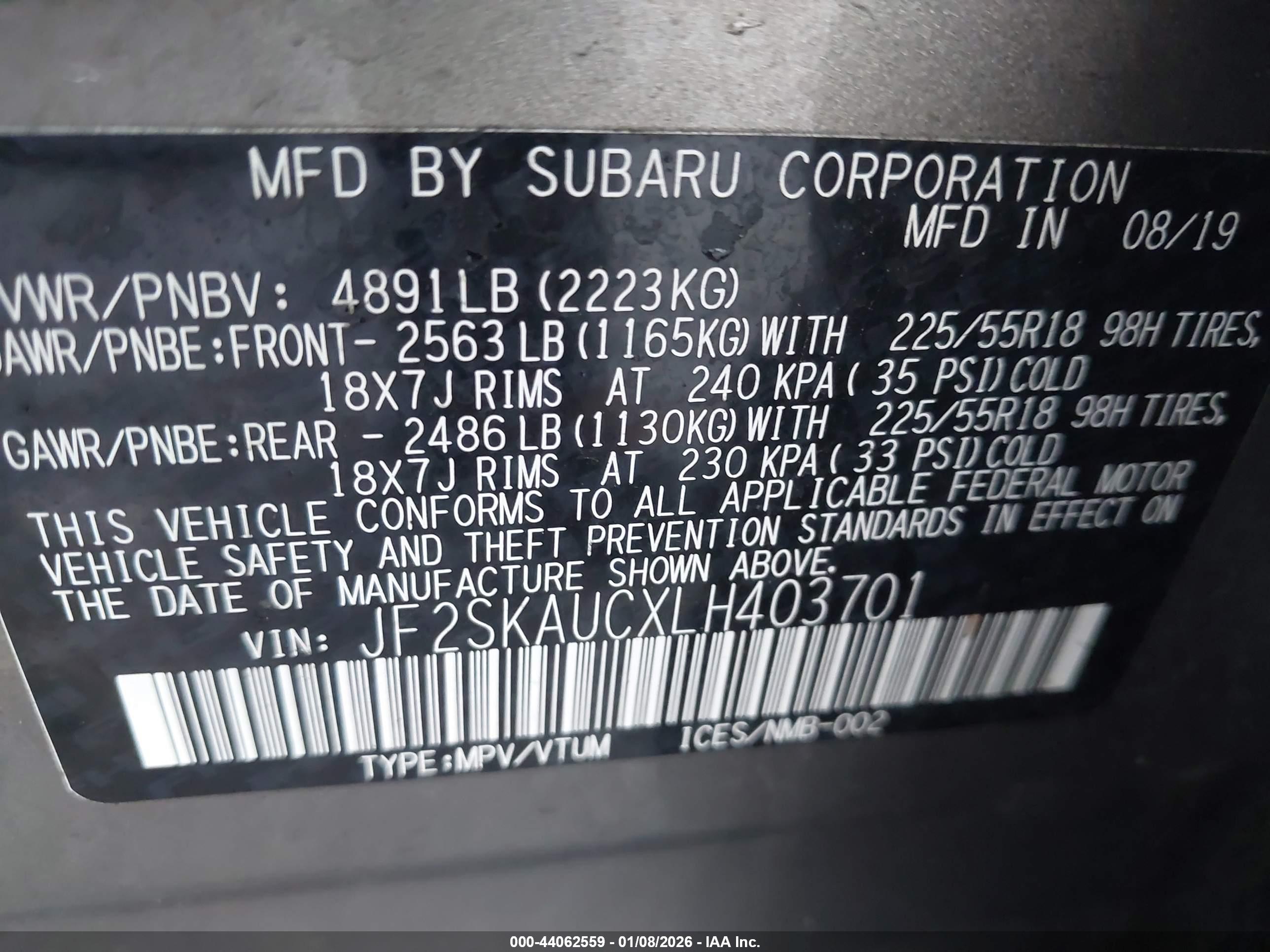 SUBARU FORESTER image 9