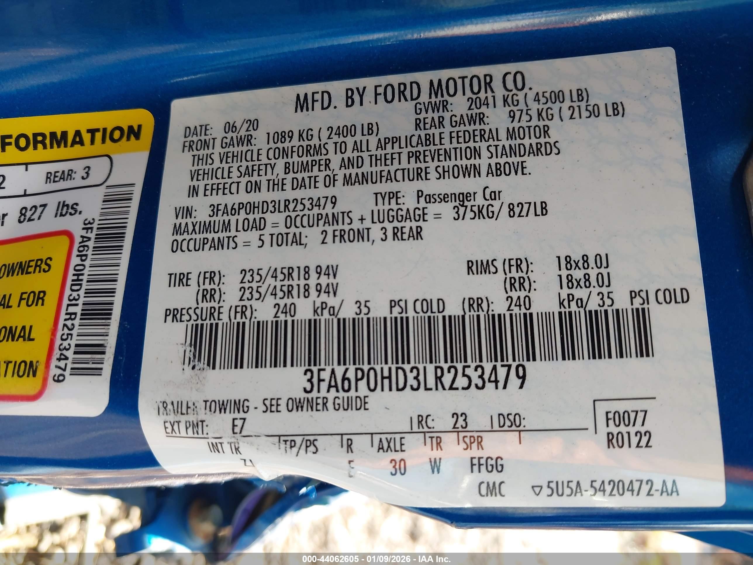 FORD FUSION image 9