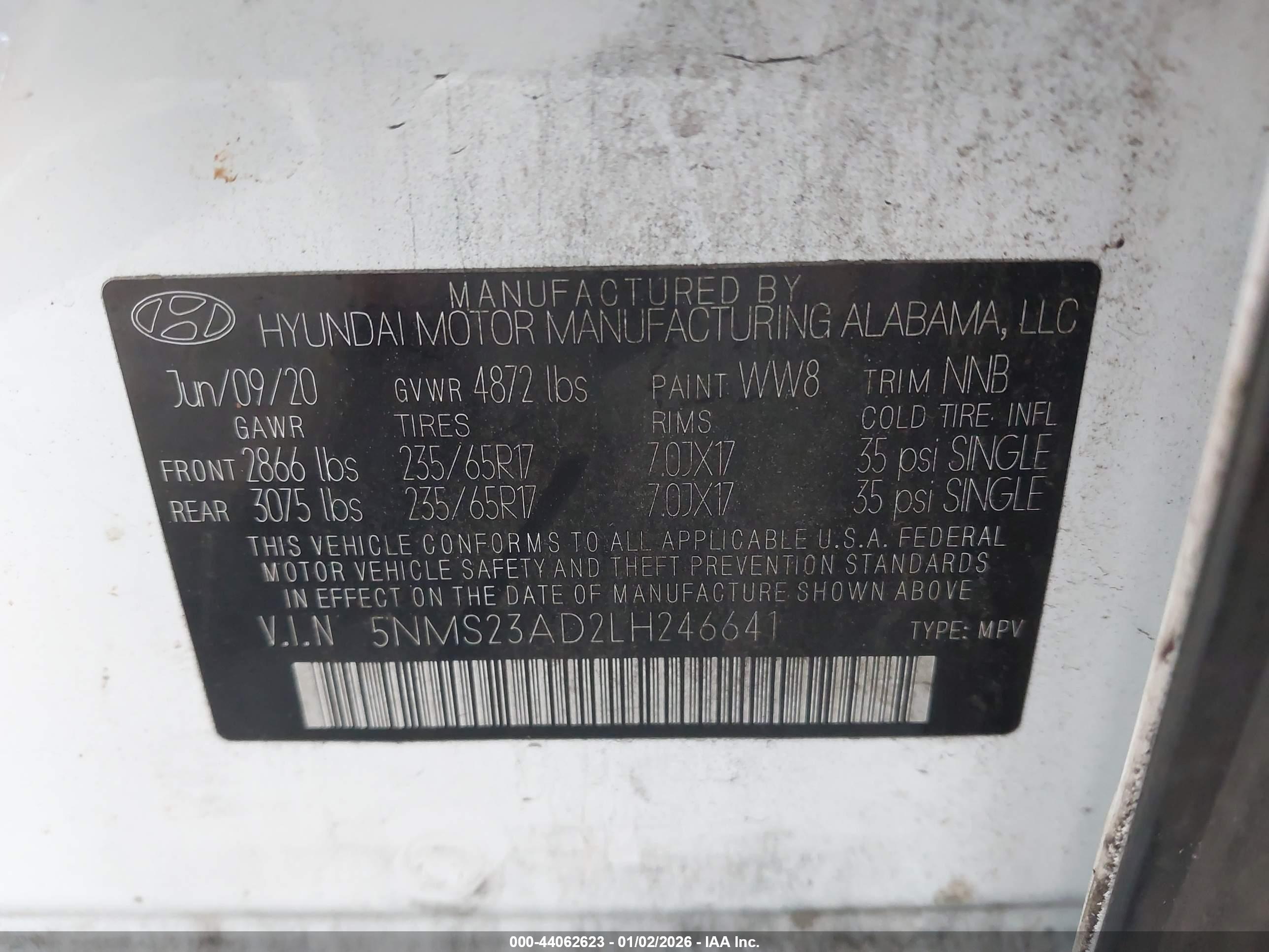 HYUNDAI SANTA image 9