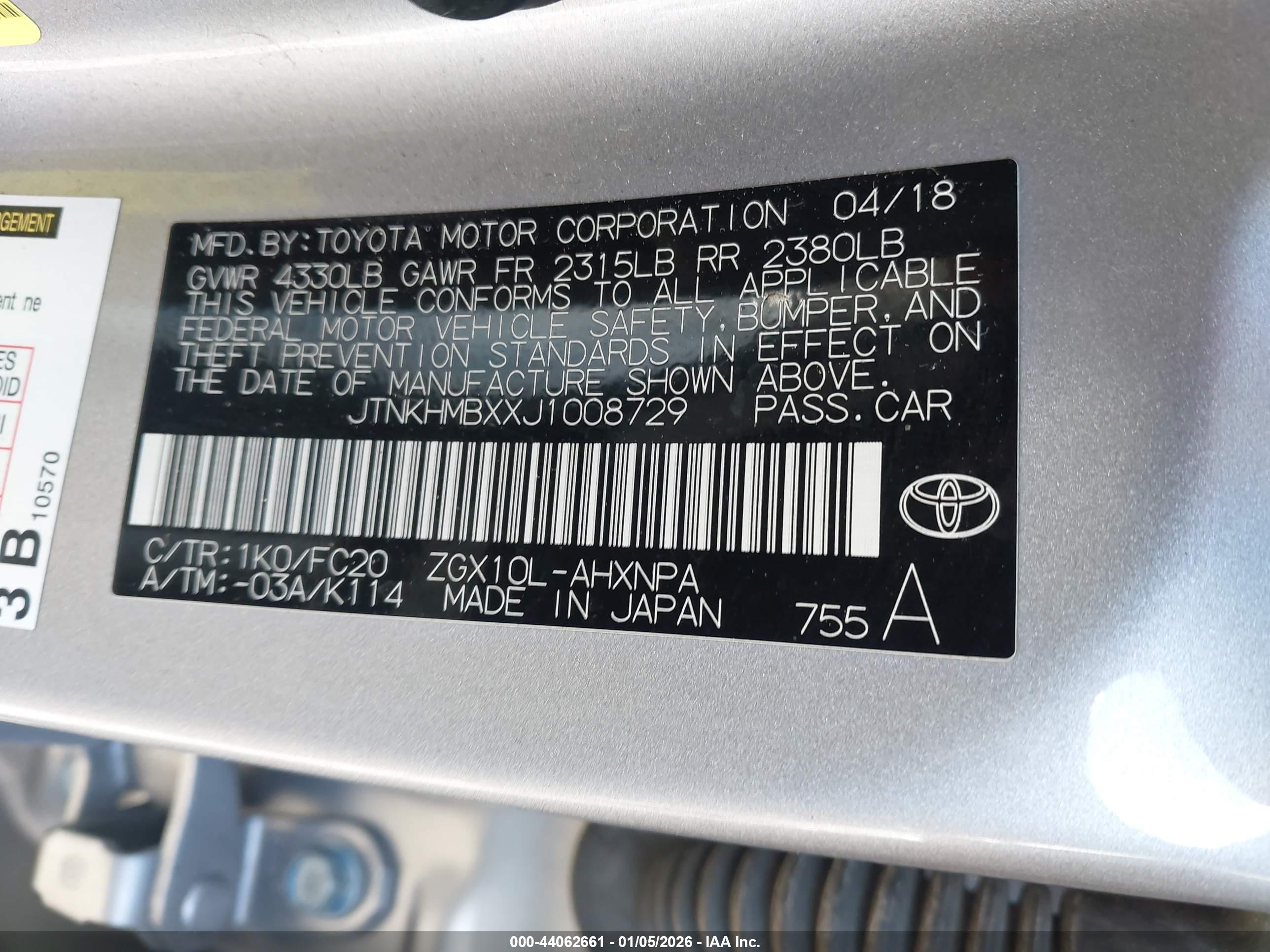 TOYOTA C-HR image 9