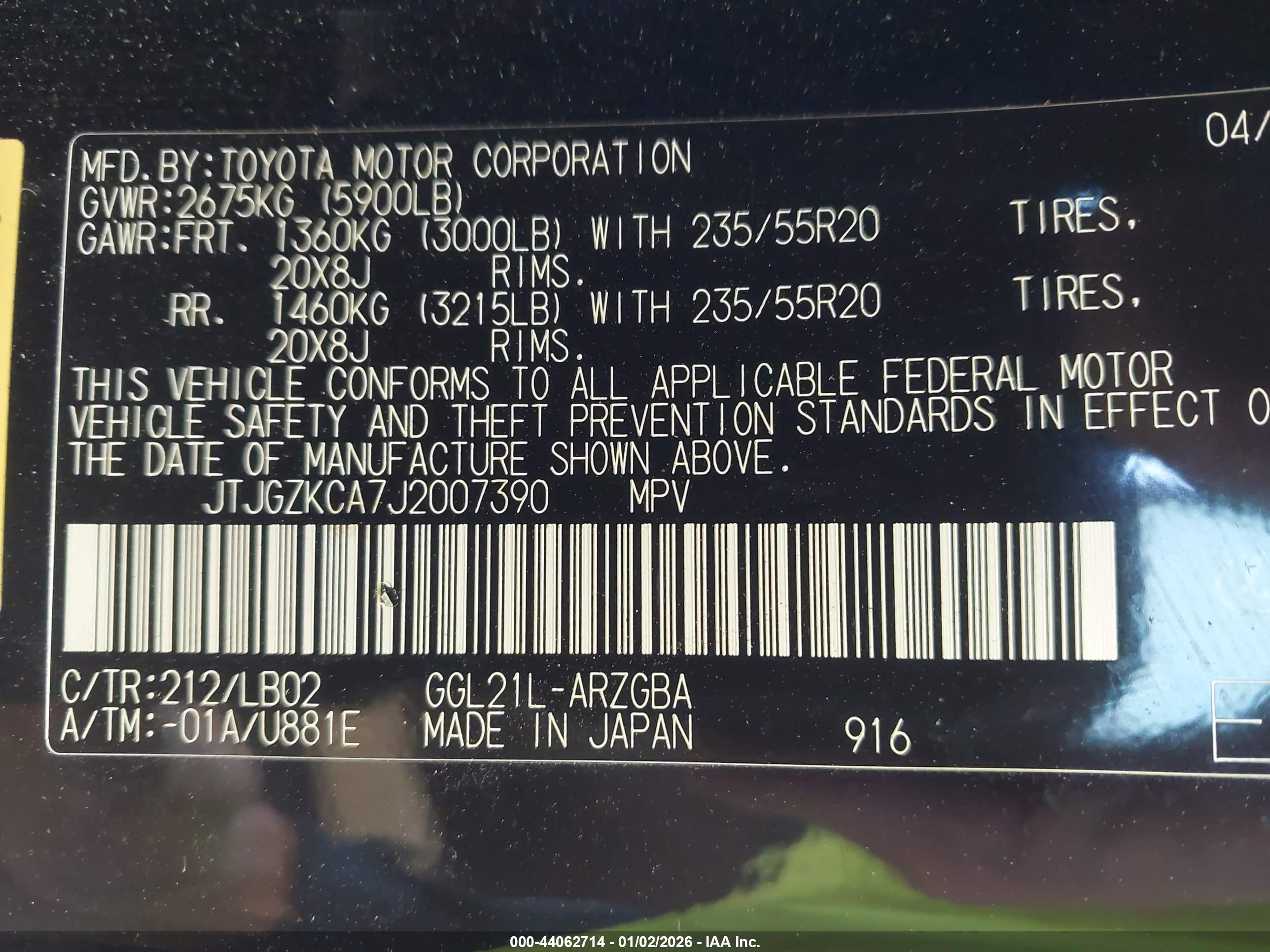 LEXUS RX image 9