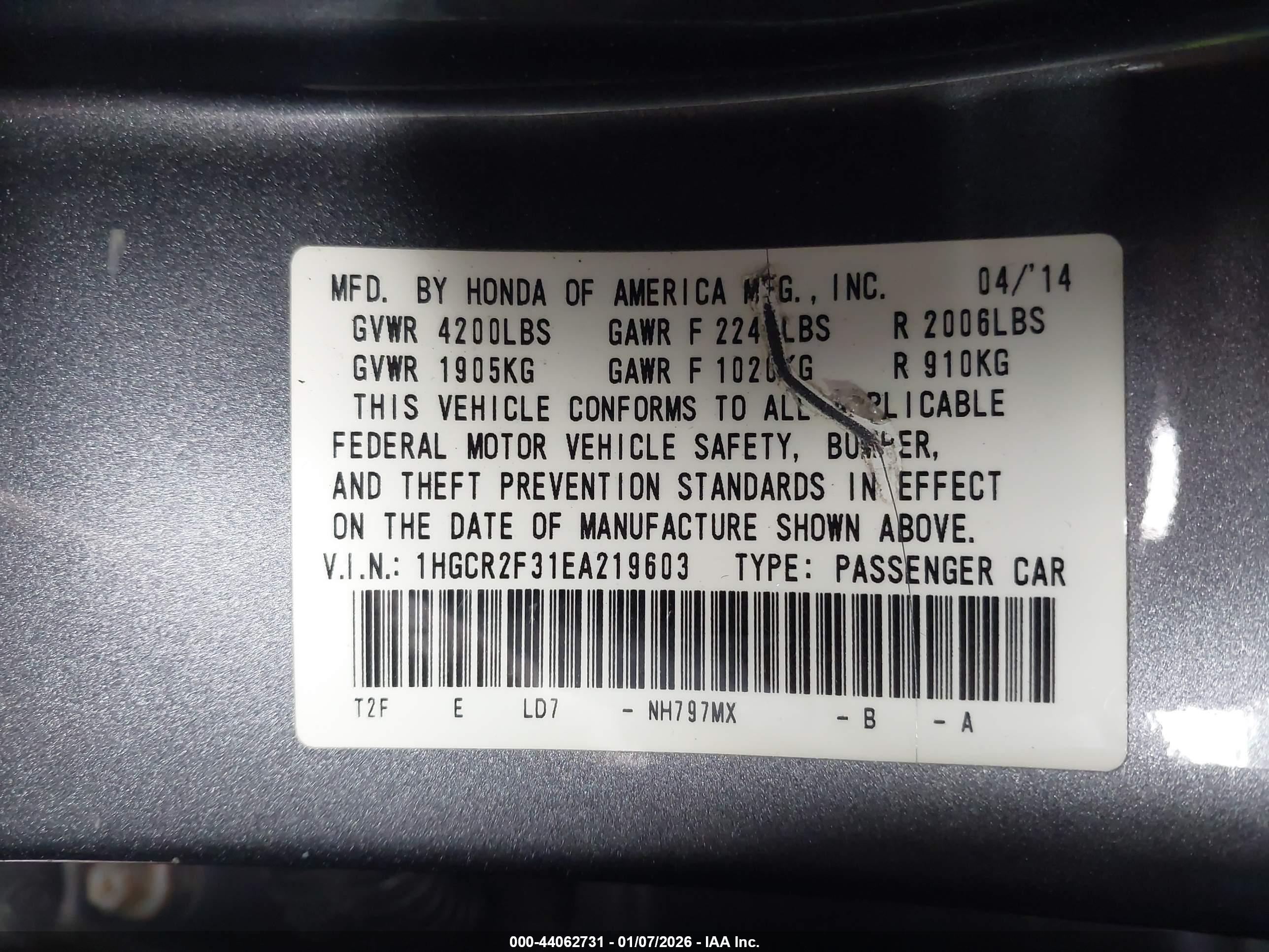 HONDA ACCORD image 9