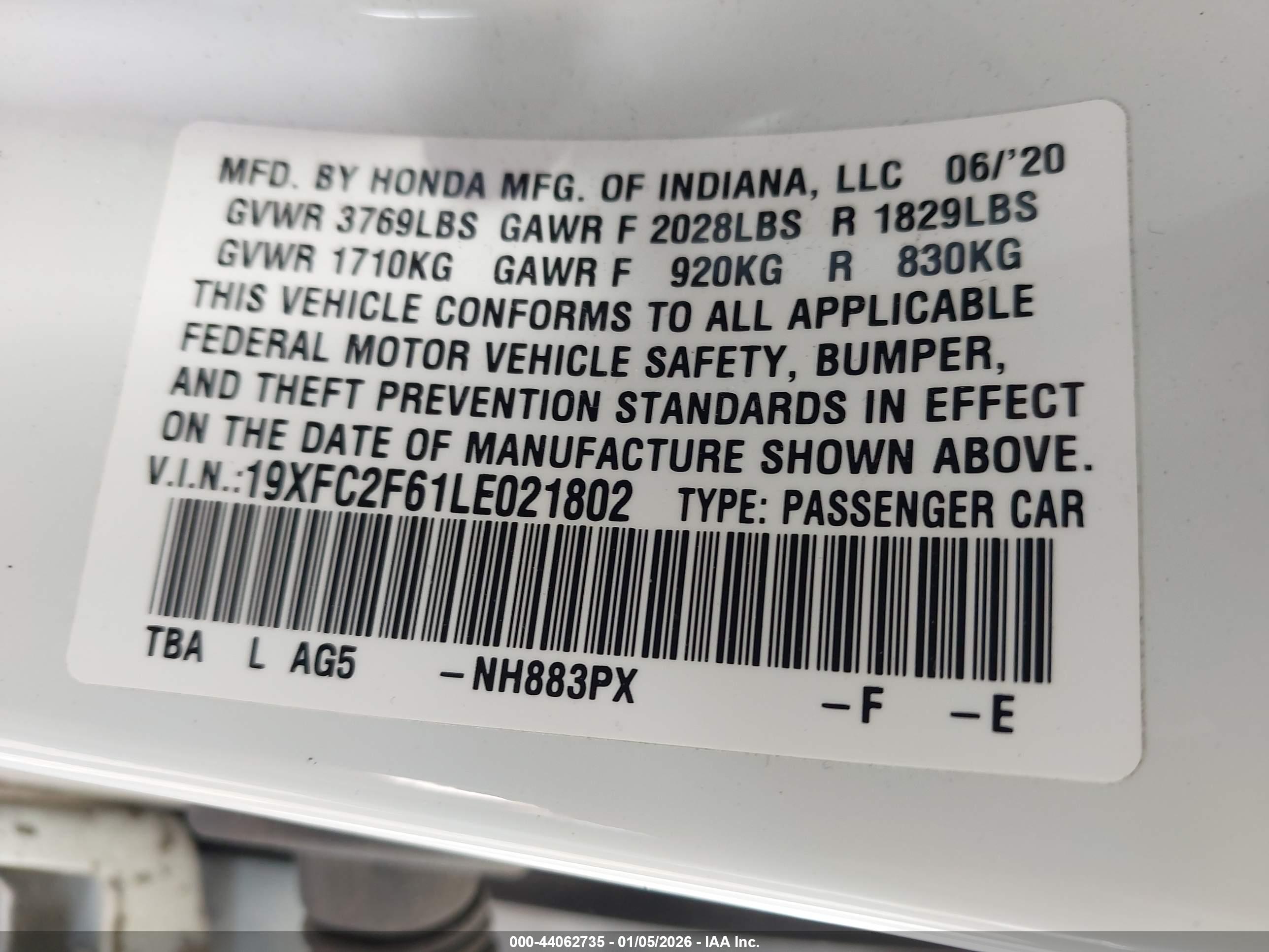 HONDA CIVIC image 9