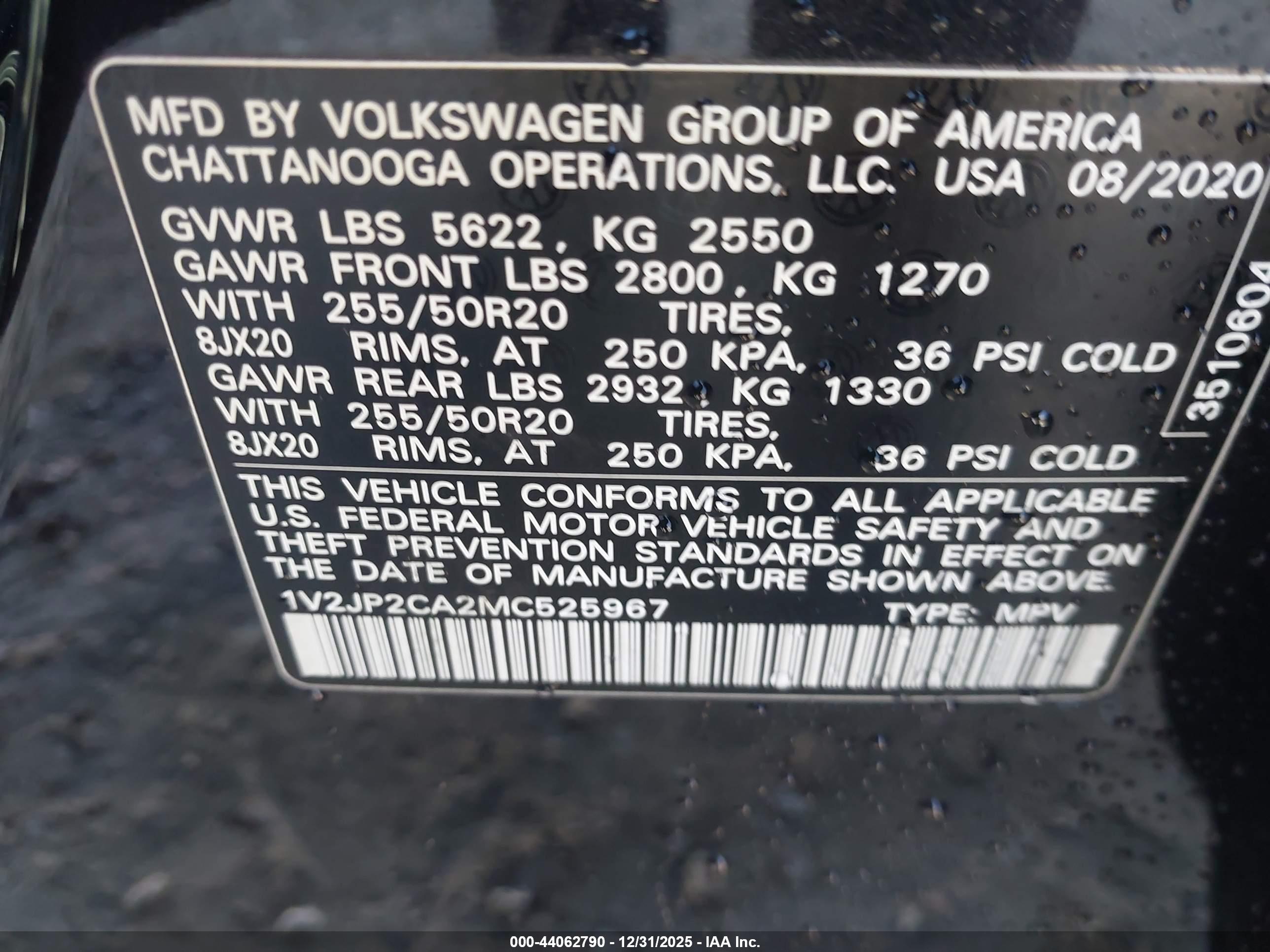 VOLKSWAGEN ATLAS image 9