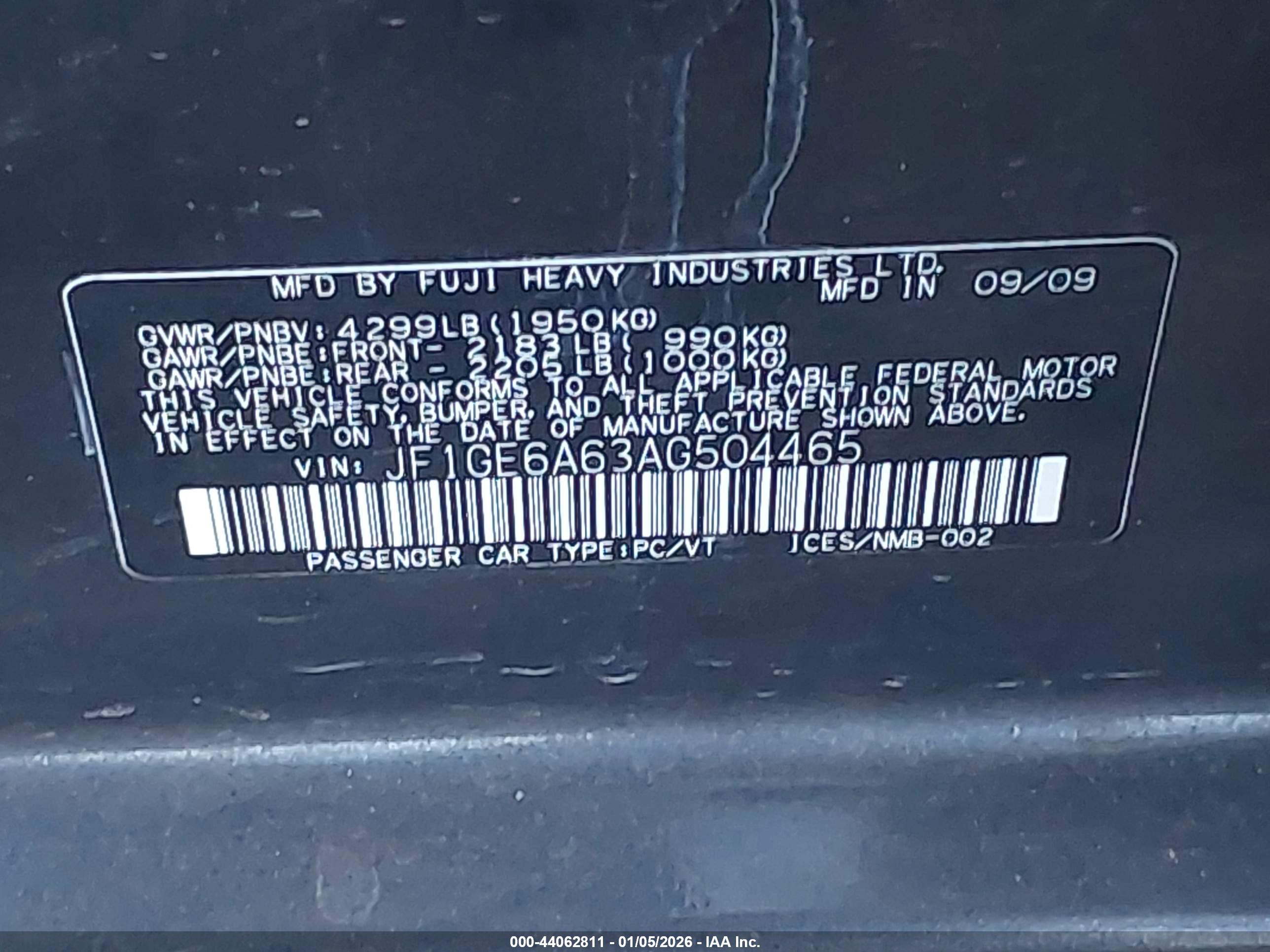 SUBARU IMPREZA image 9