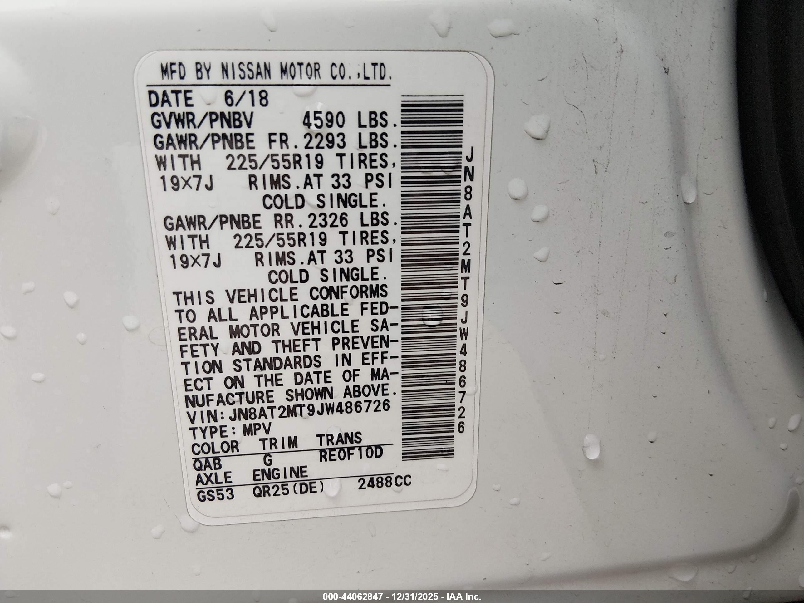NISSAN ROGUE image 9