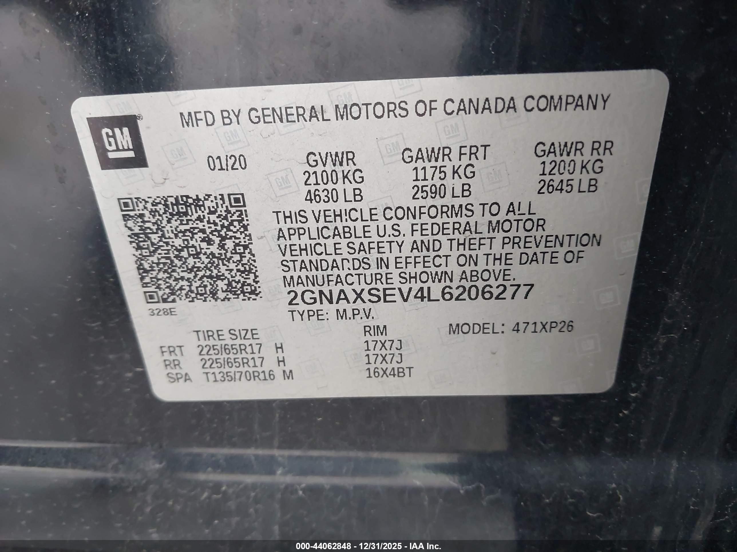 CHEVROLET EQUINOX image 9