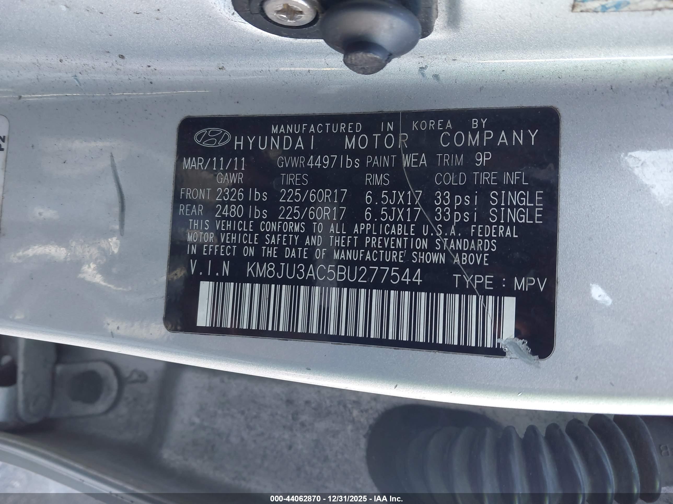 HYUNDAI TUCSON image 9