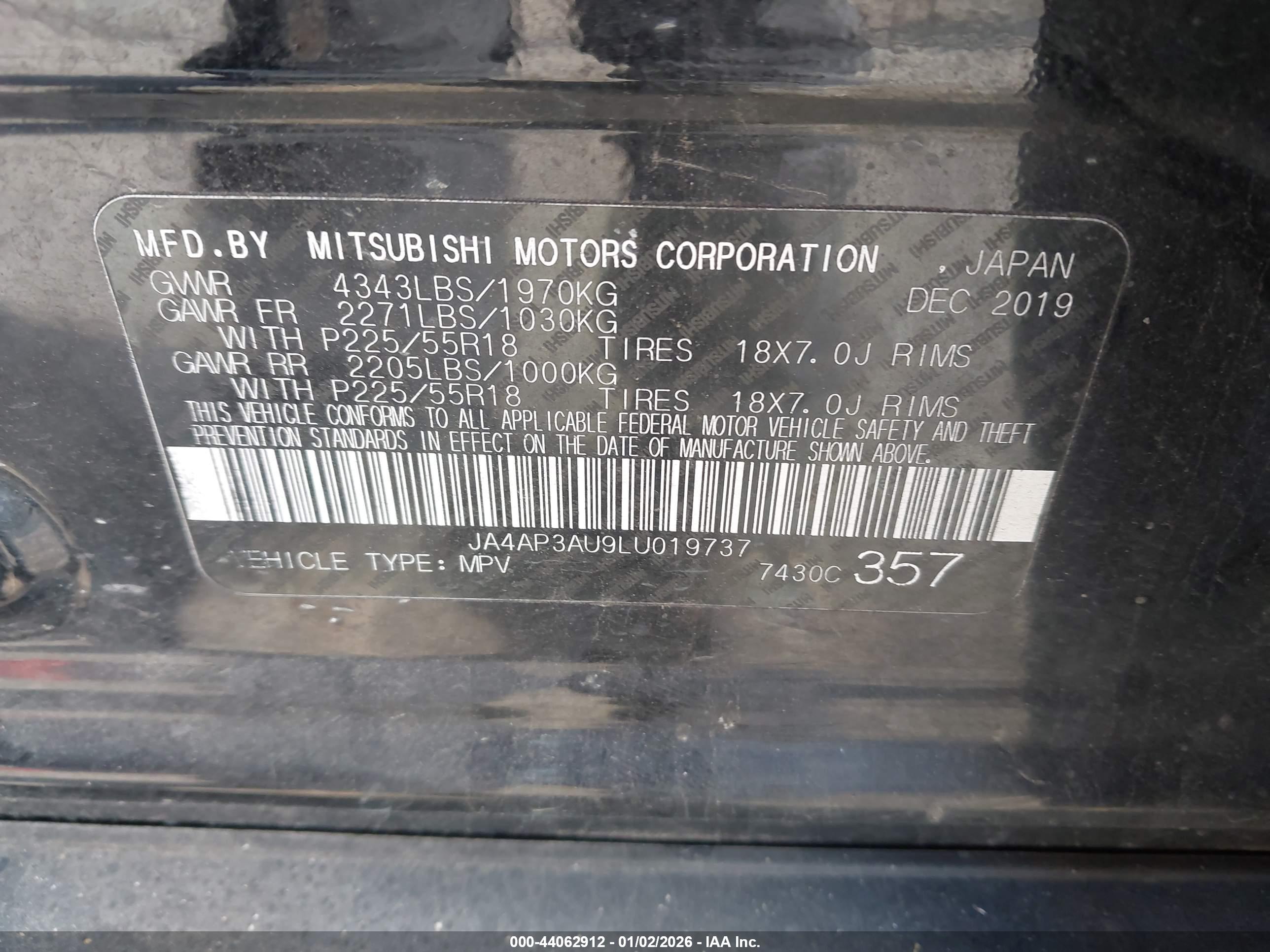 MITSUBISHI OUTLANDER image 9