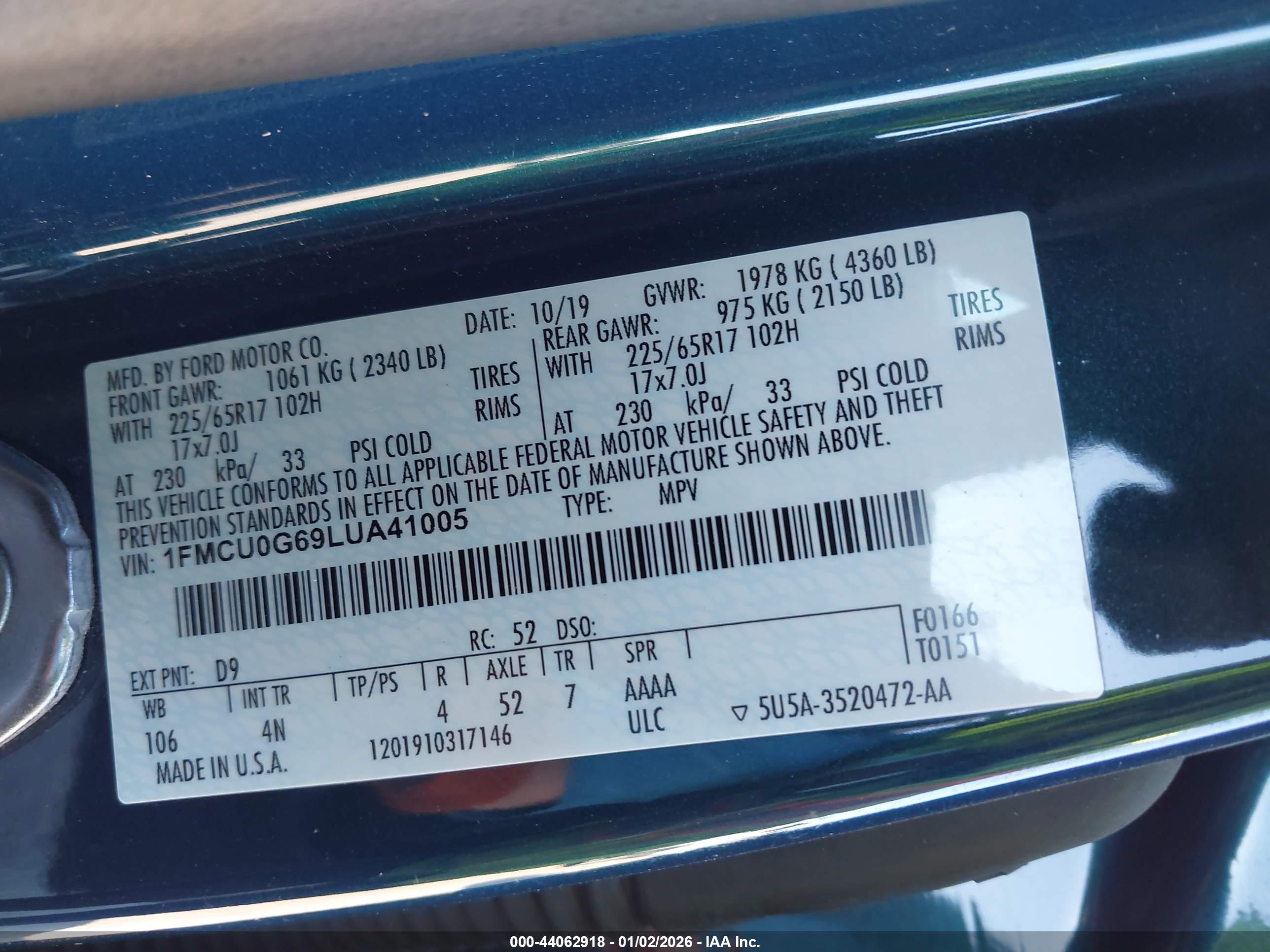 FORD ESCAPE image 9