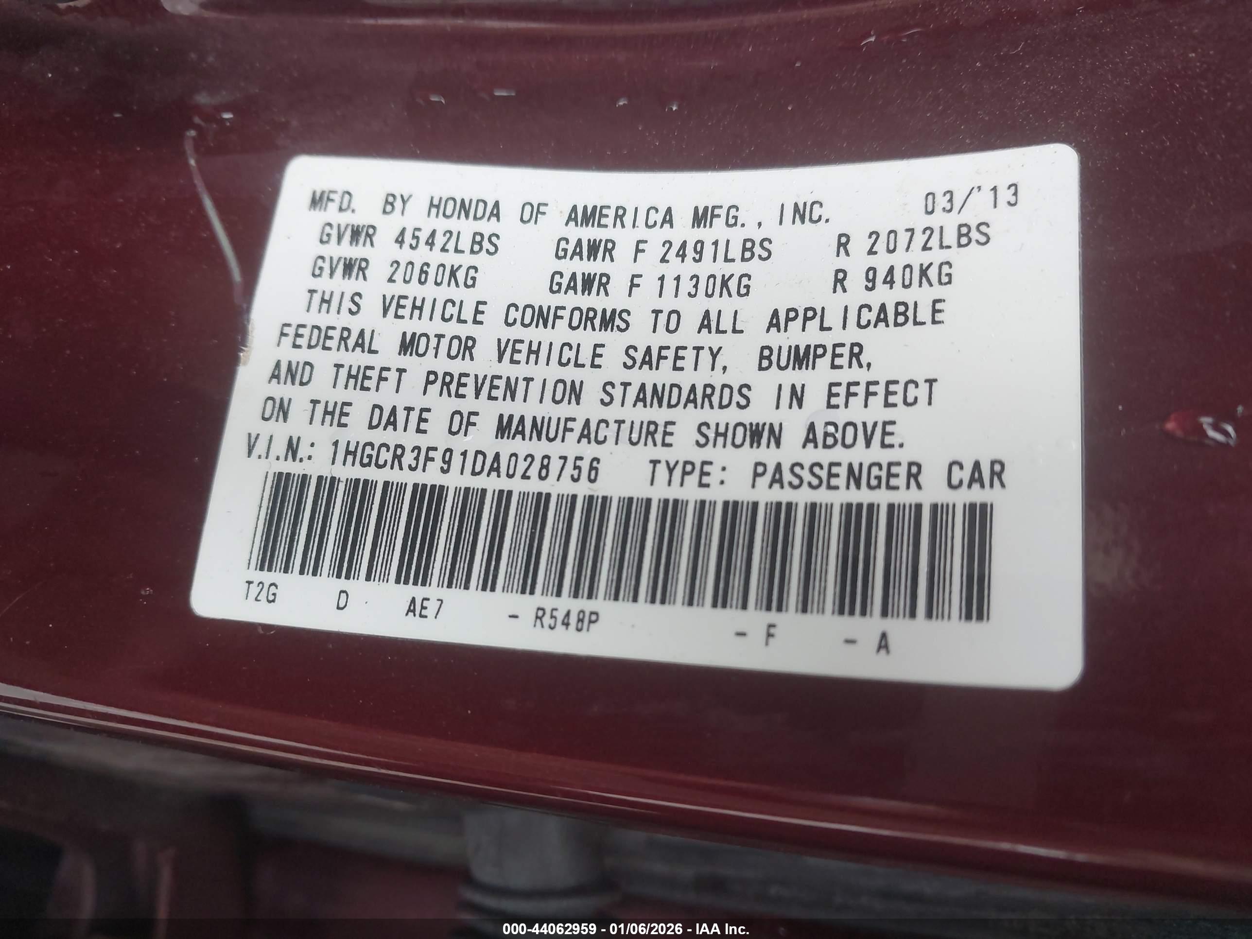HONDA ACCORD image 9