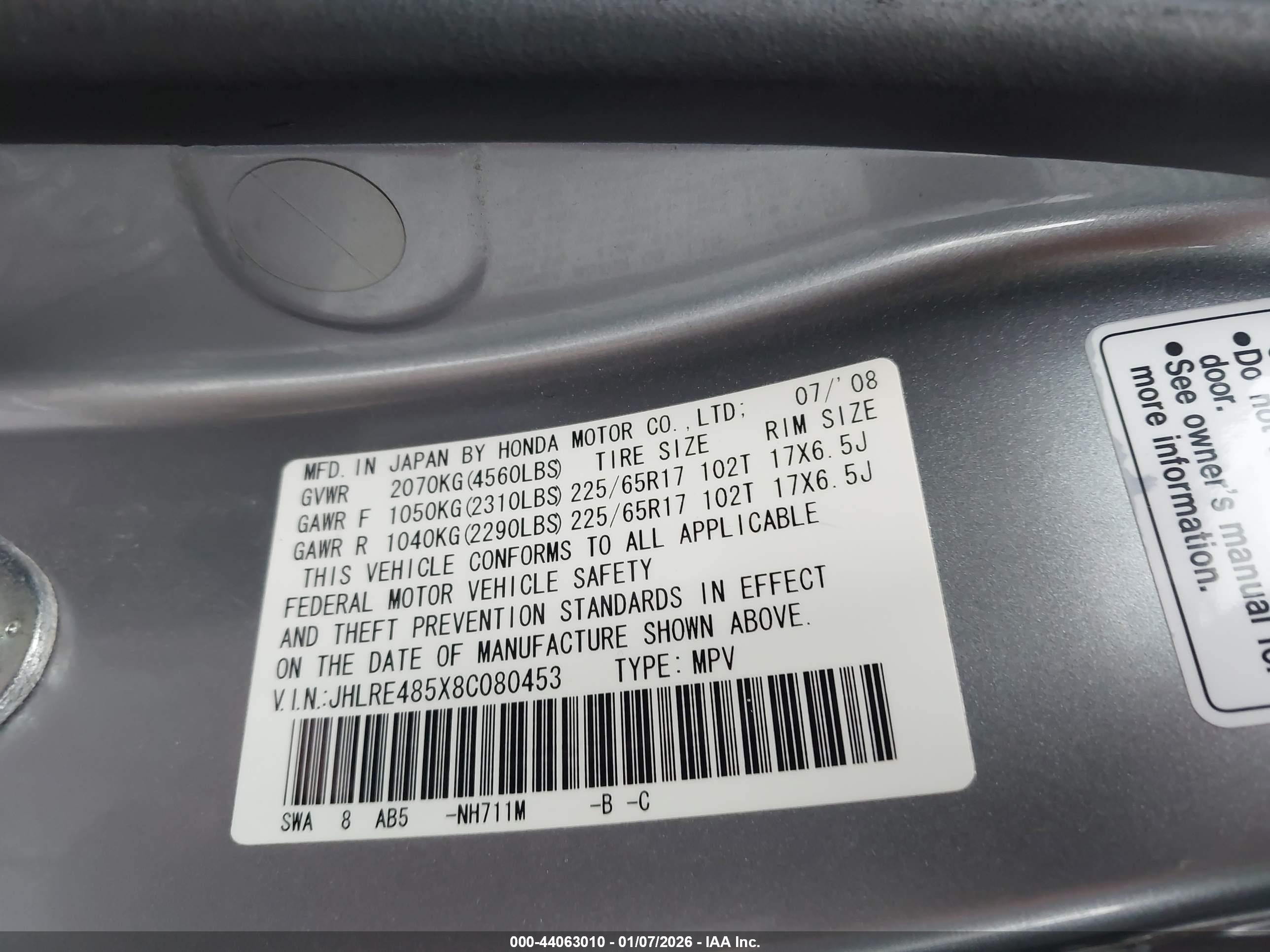 HONDA CR-V image 9