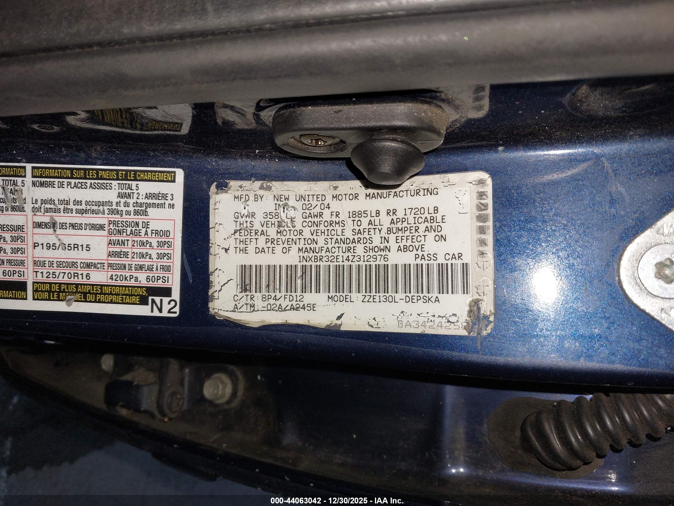 TOYOTA COROLLA image 9