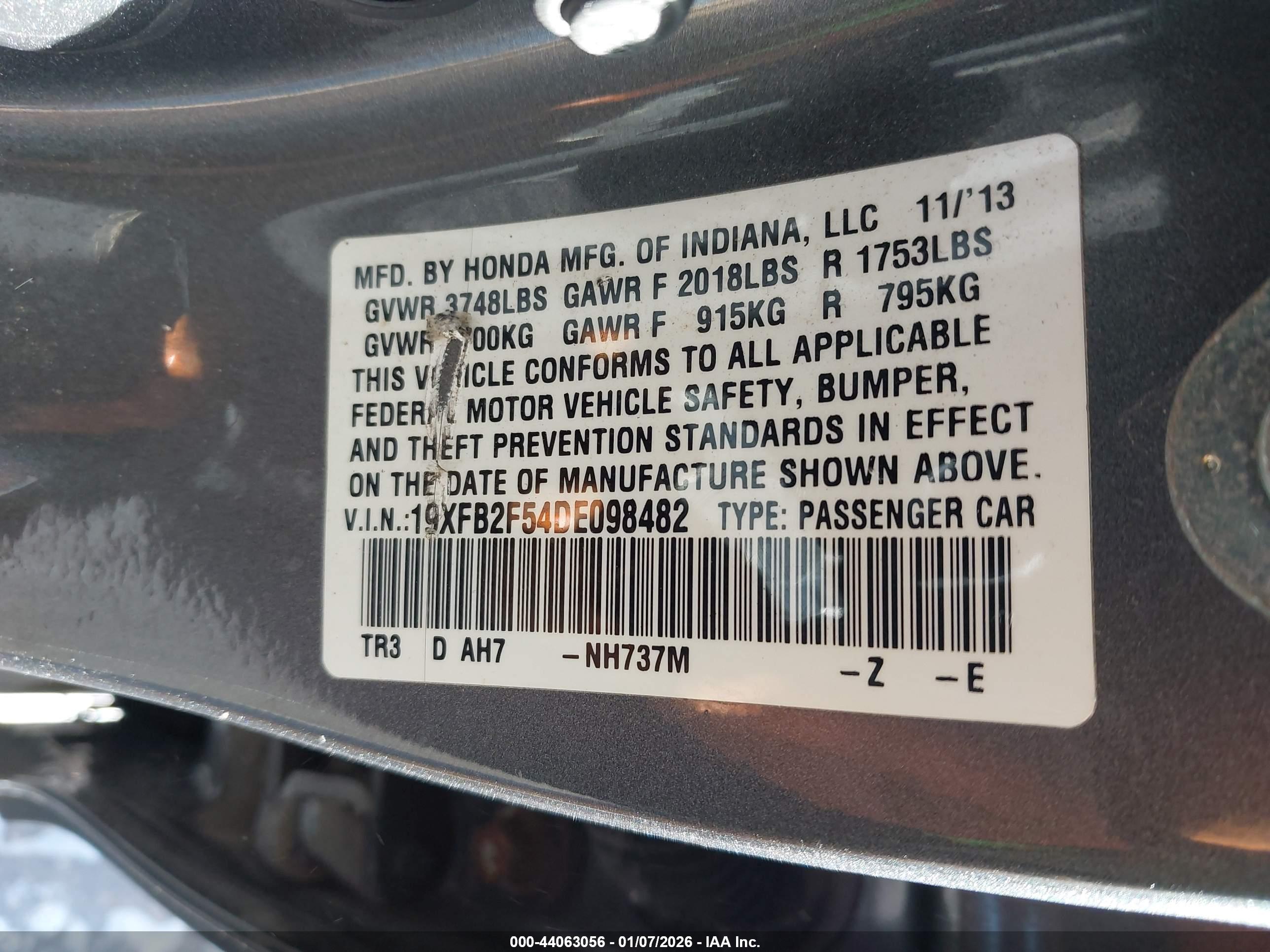 HONDA CIVIC image 9