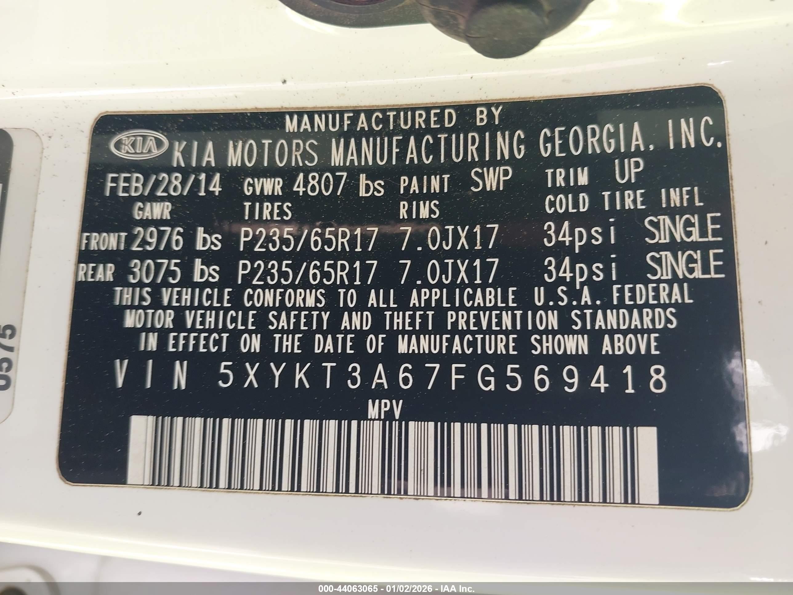 KIA SORENTO image 9