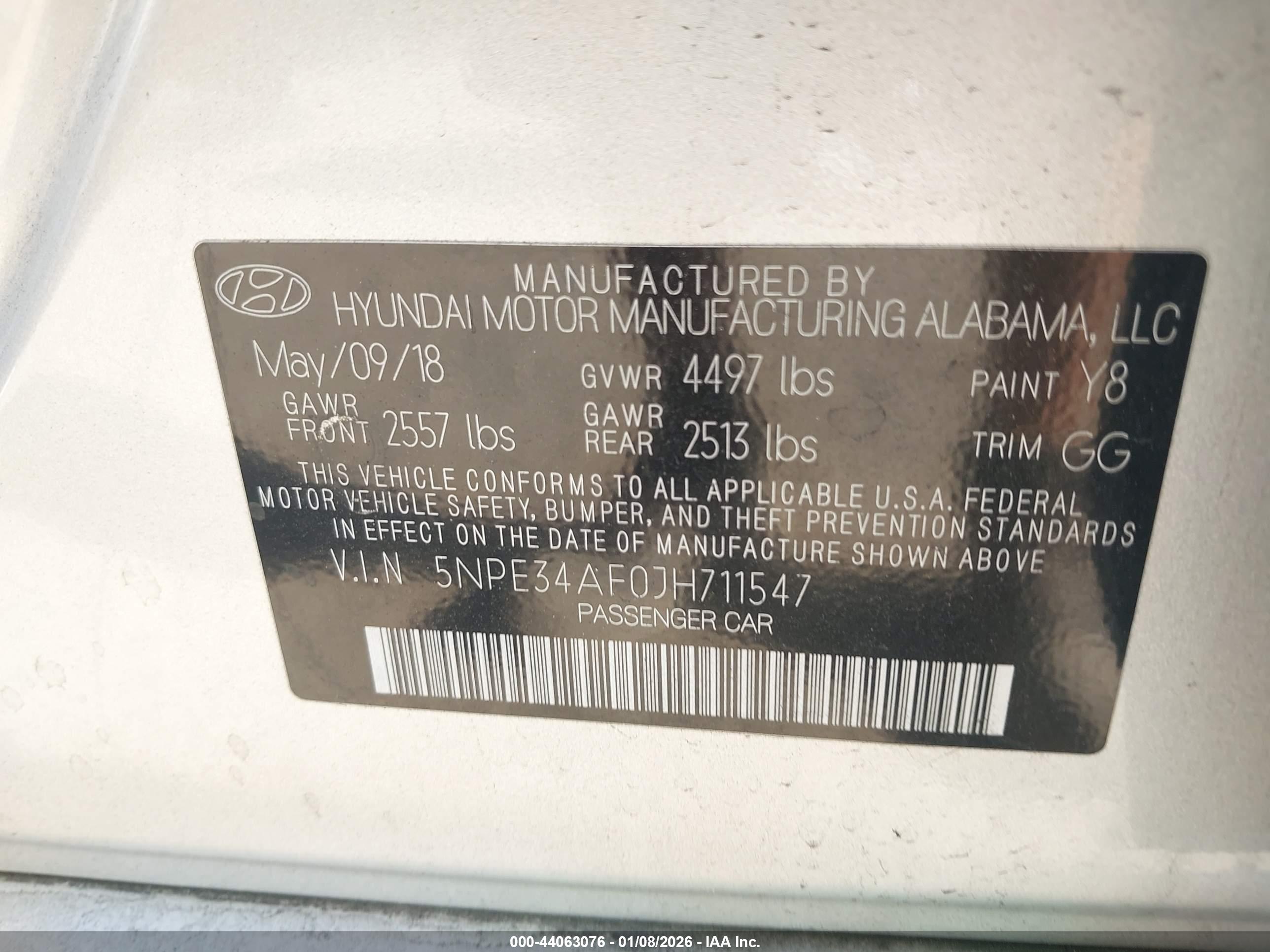 HYUNDAI SONATA image 9