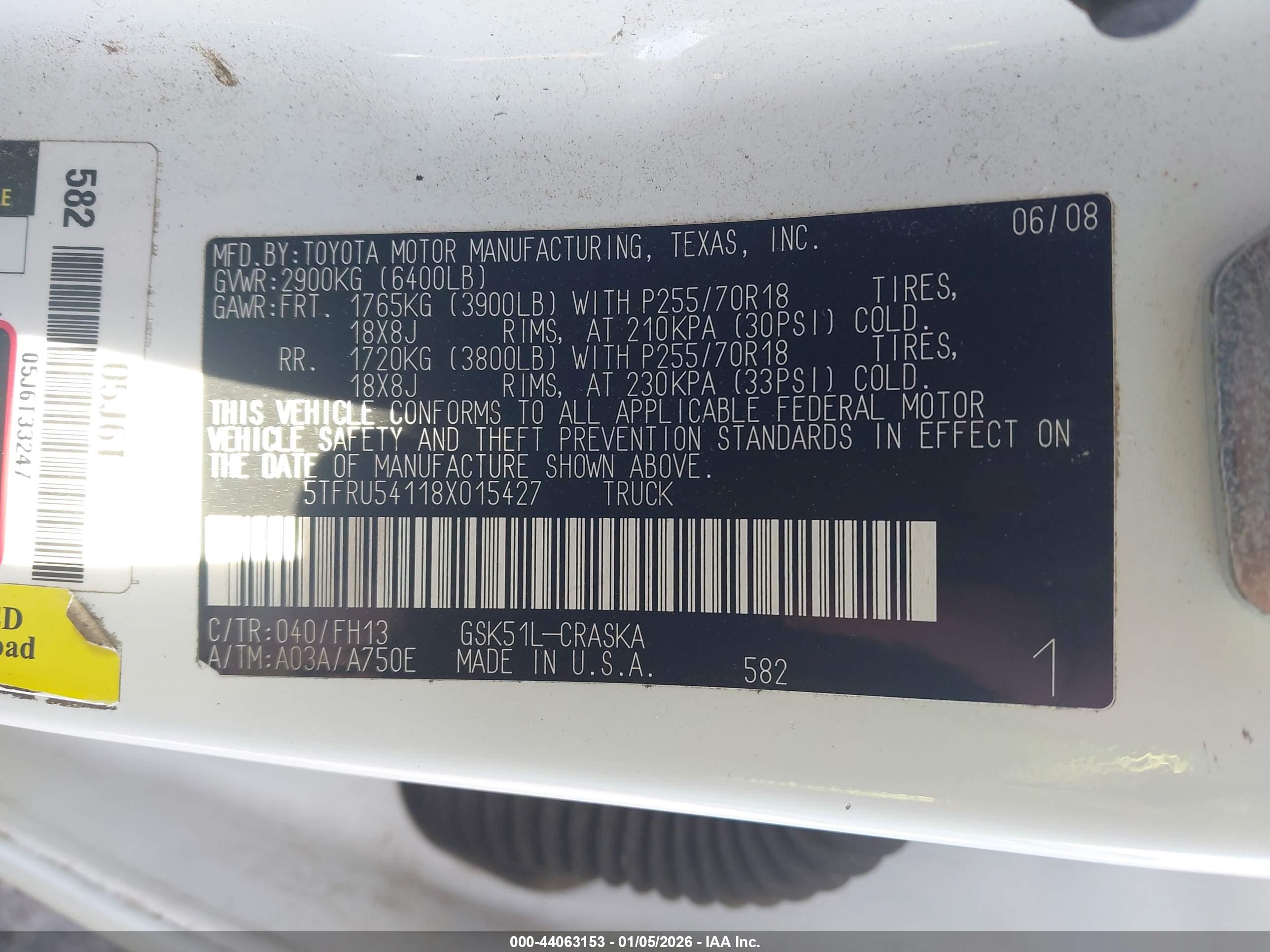 TOYOTA TUNDRA image 9