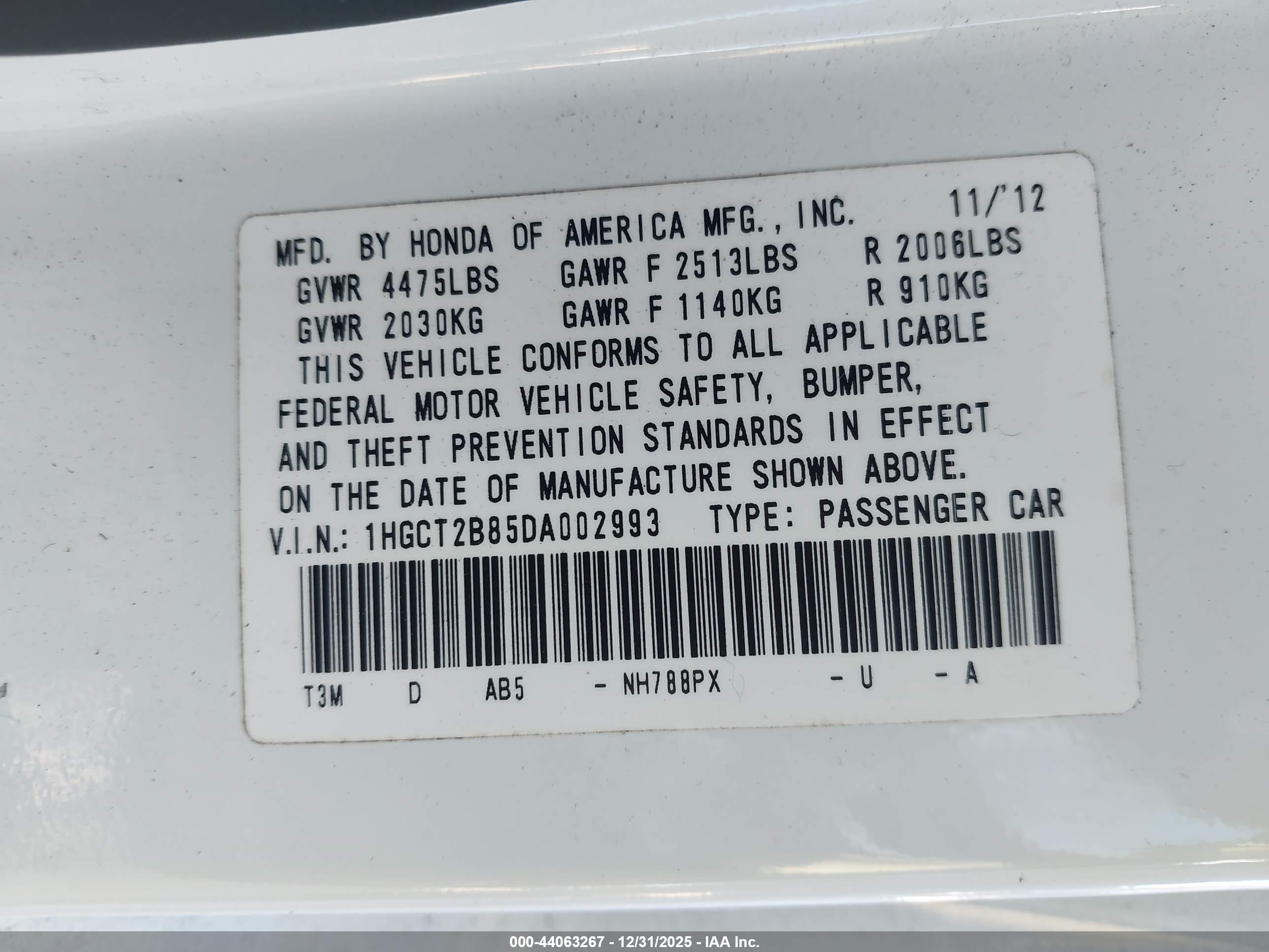 HONDA ACCORD image 9