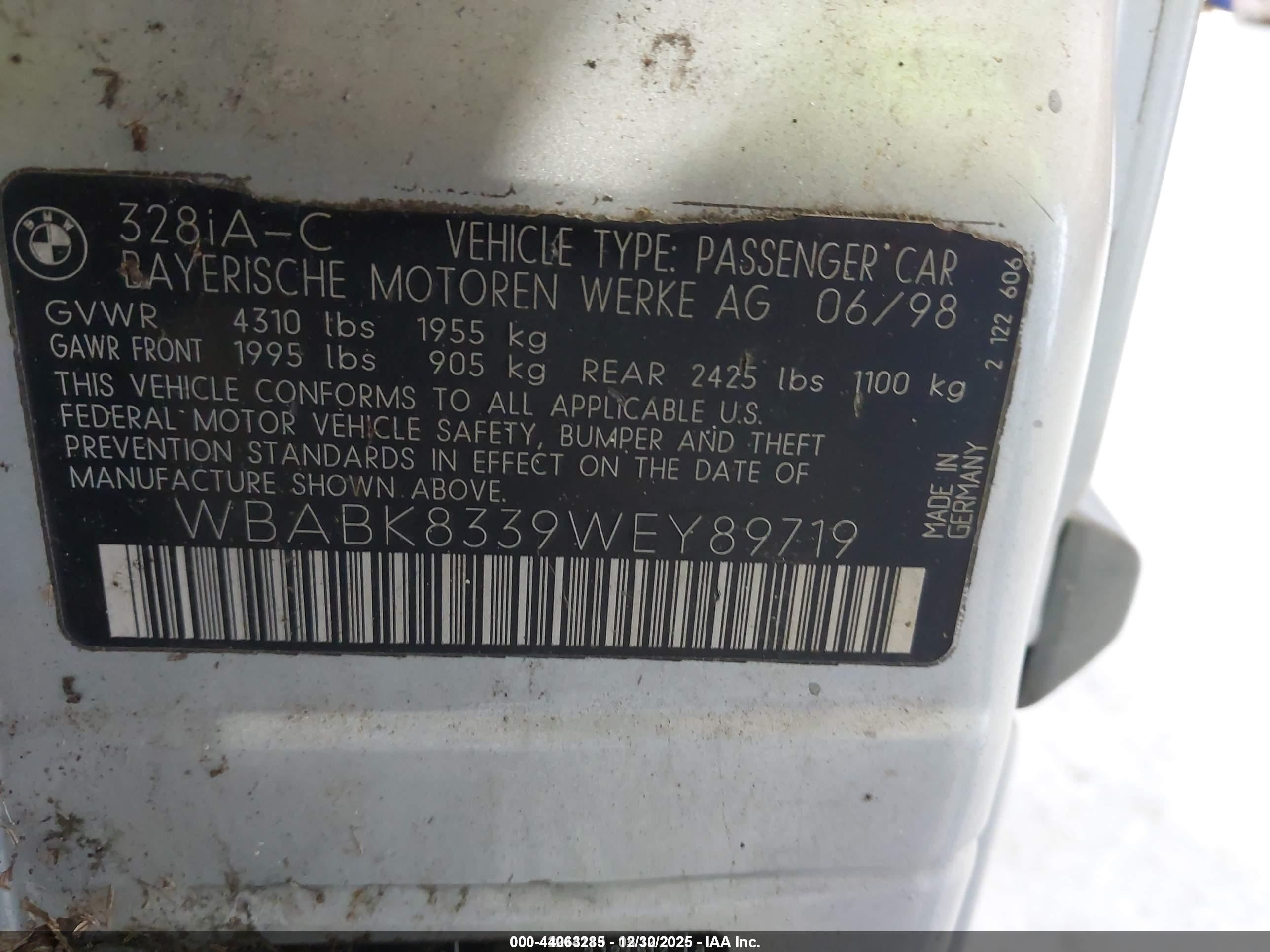 BMW 328IC image 9