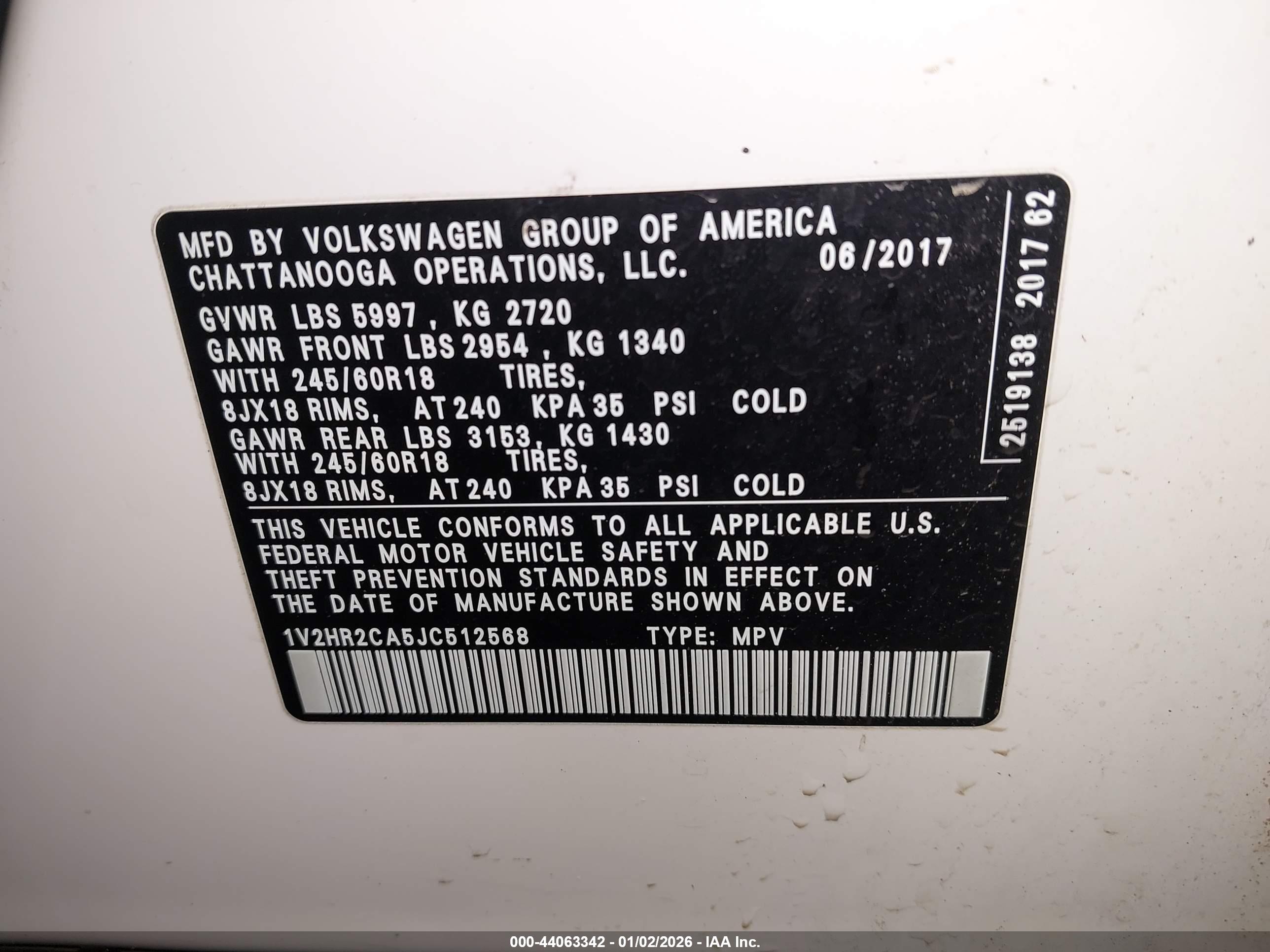 VOLKSWAGEN ATLAS image 9