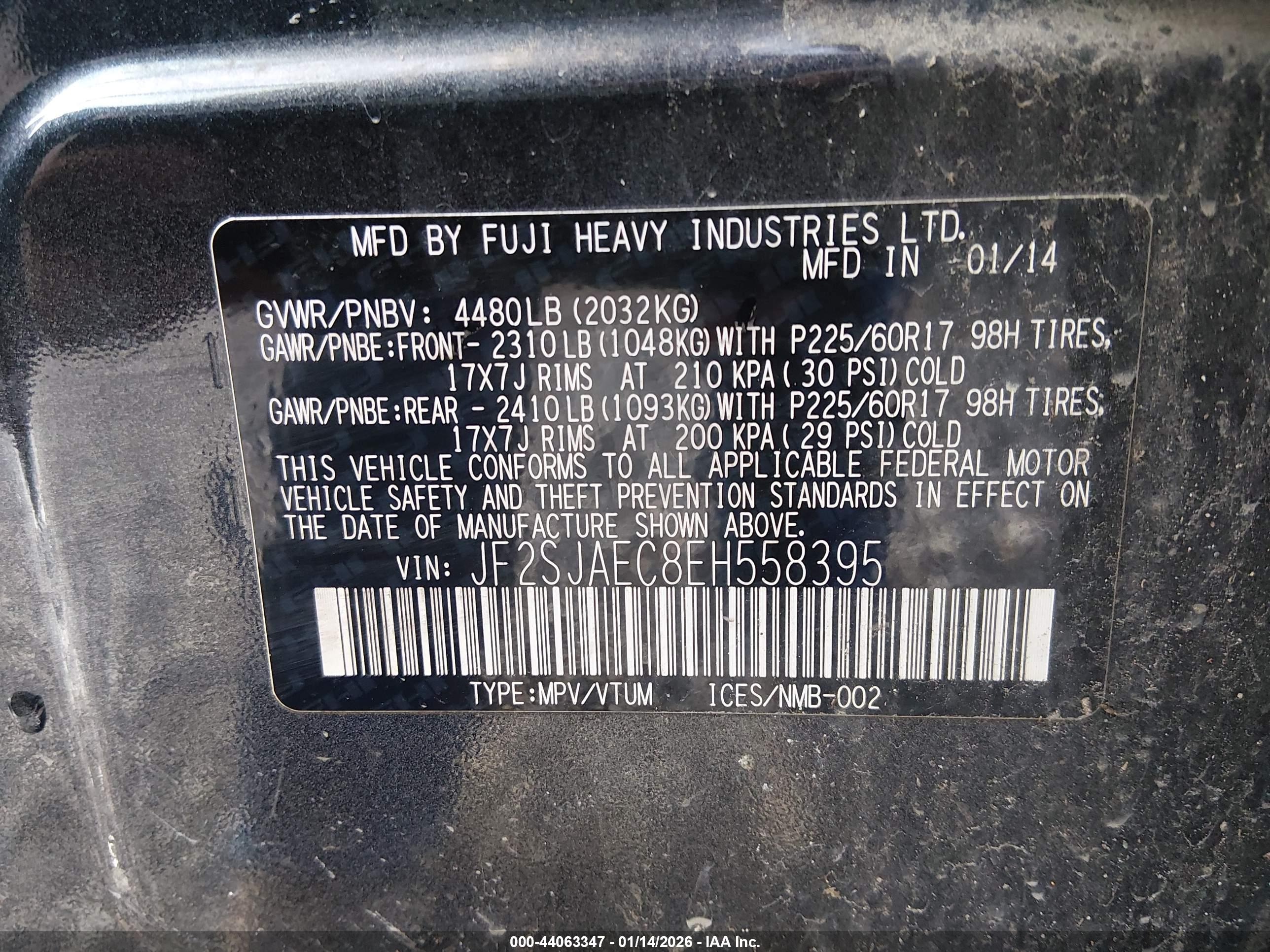 SUBARU FORESTER image 9