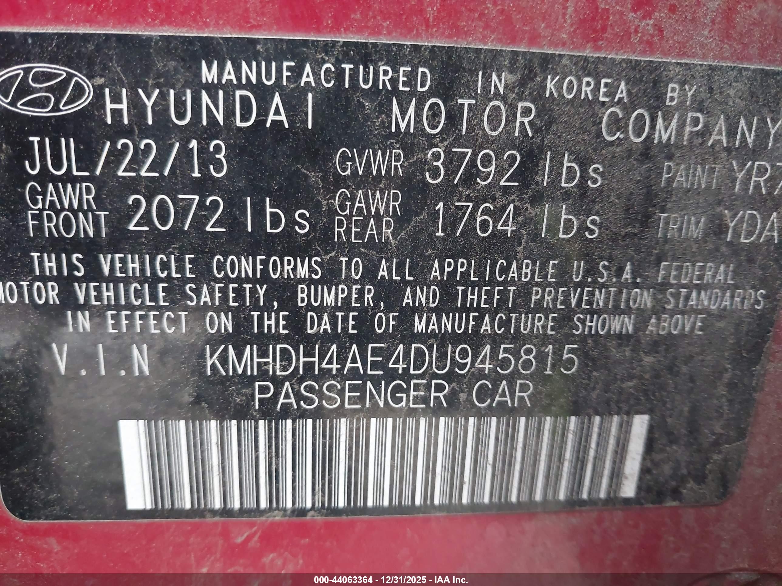 HYUNDAI ELANTRA image 9