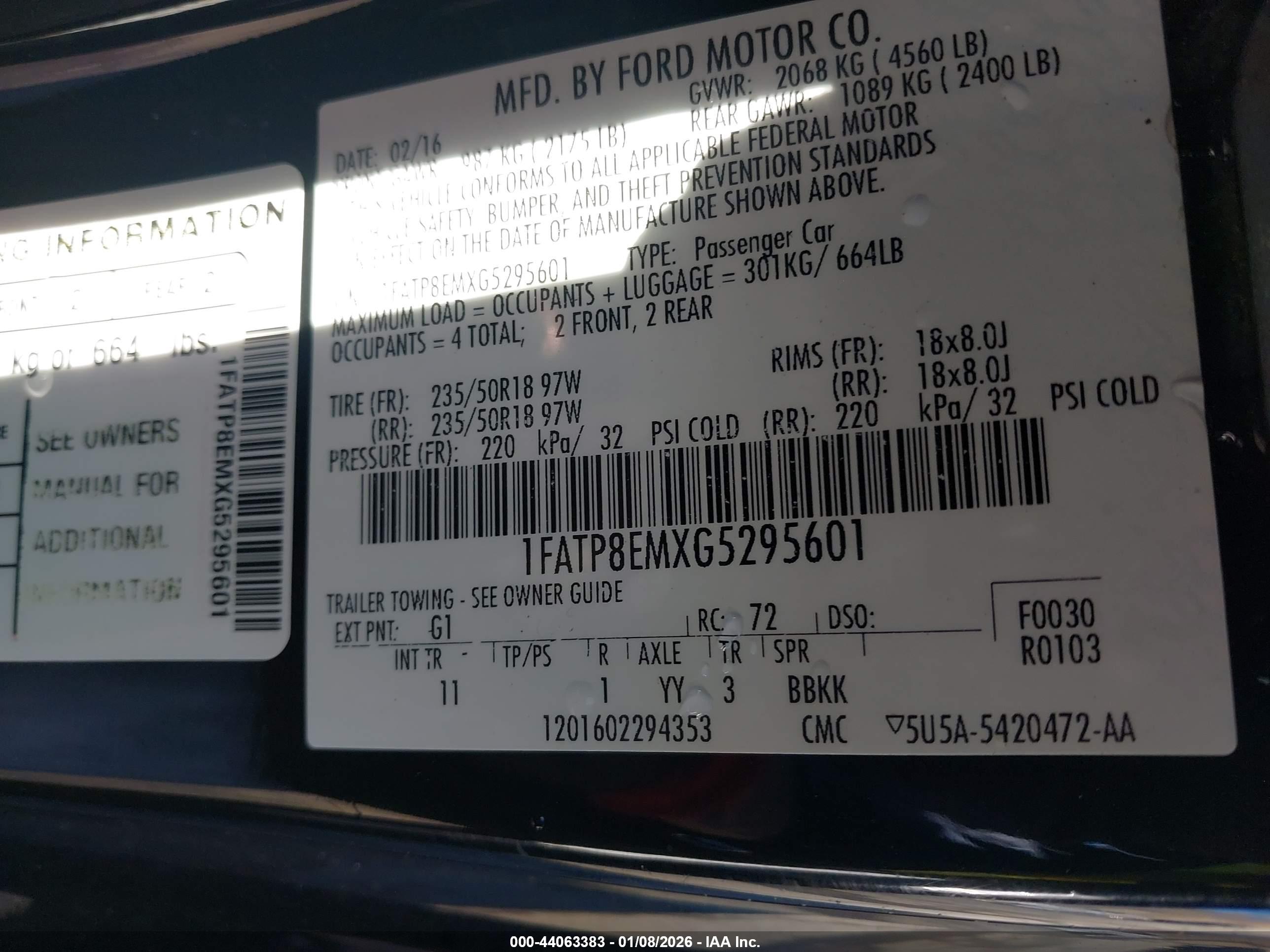 FORD MUSTANG image 9