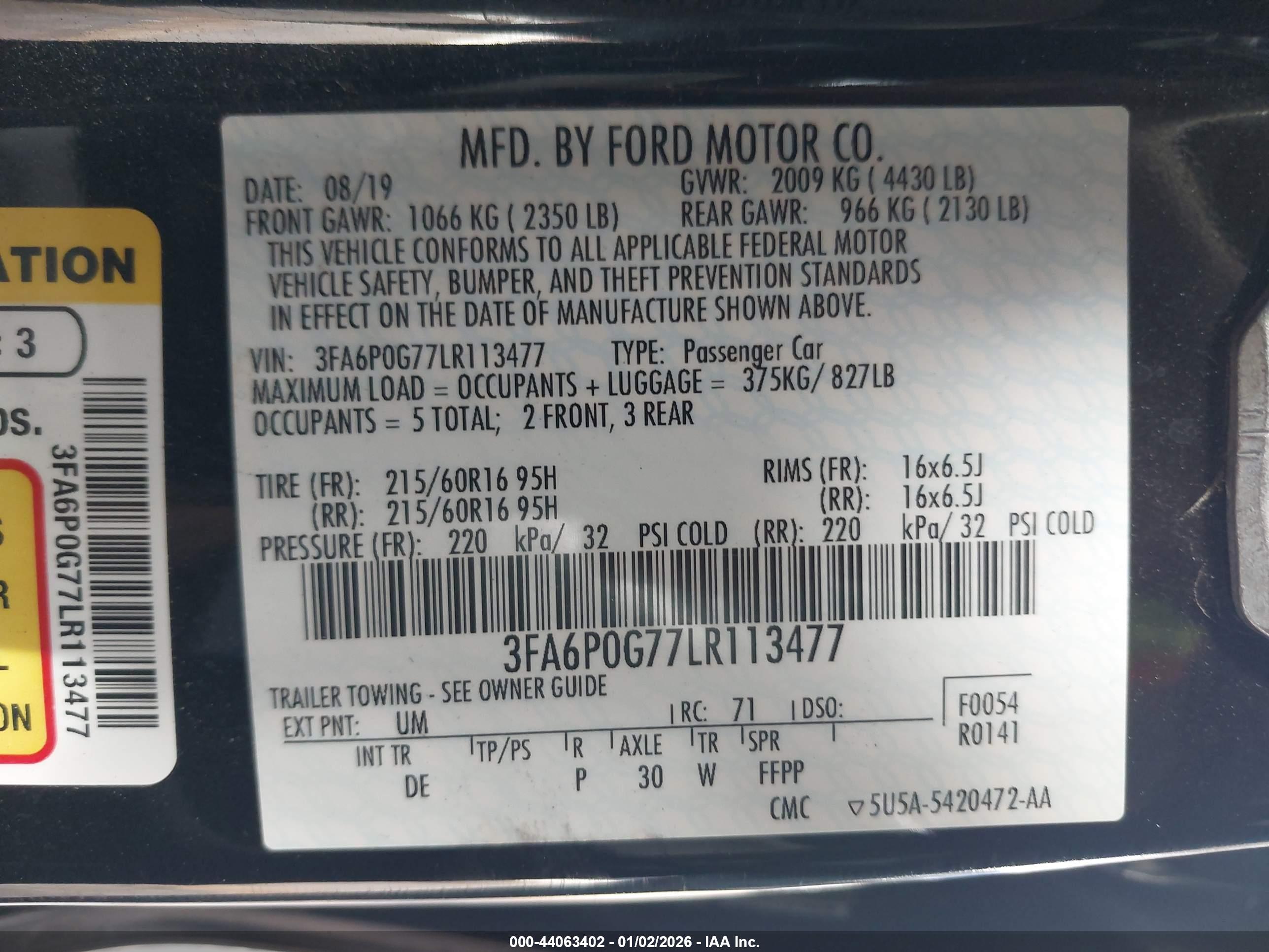 FORD FUSION image 9
