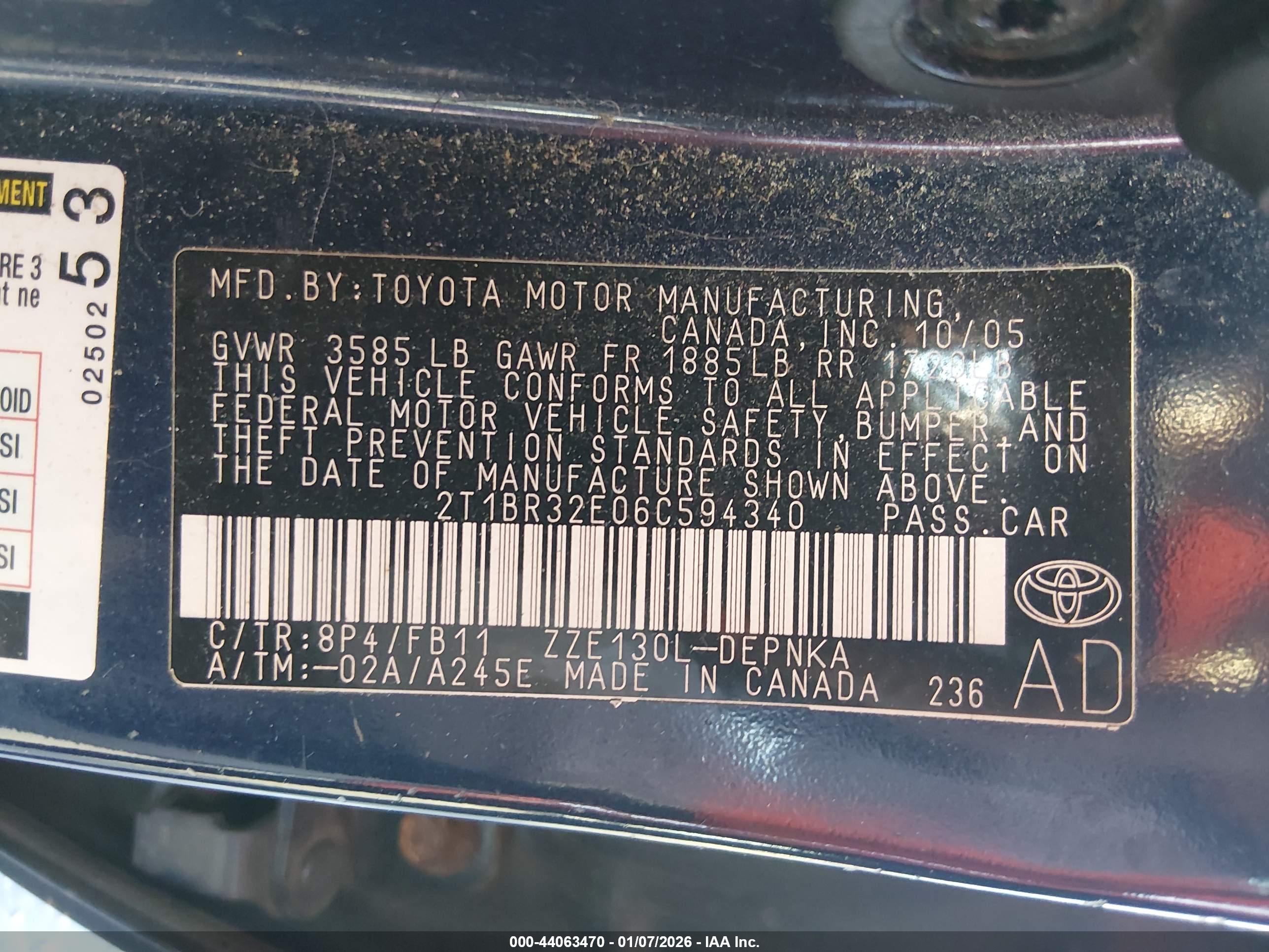 TOYOTA COROLLA image 9