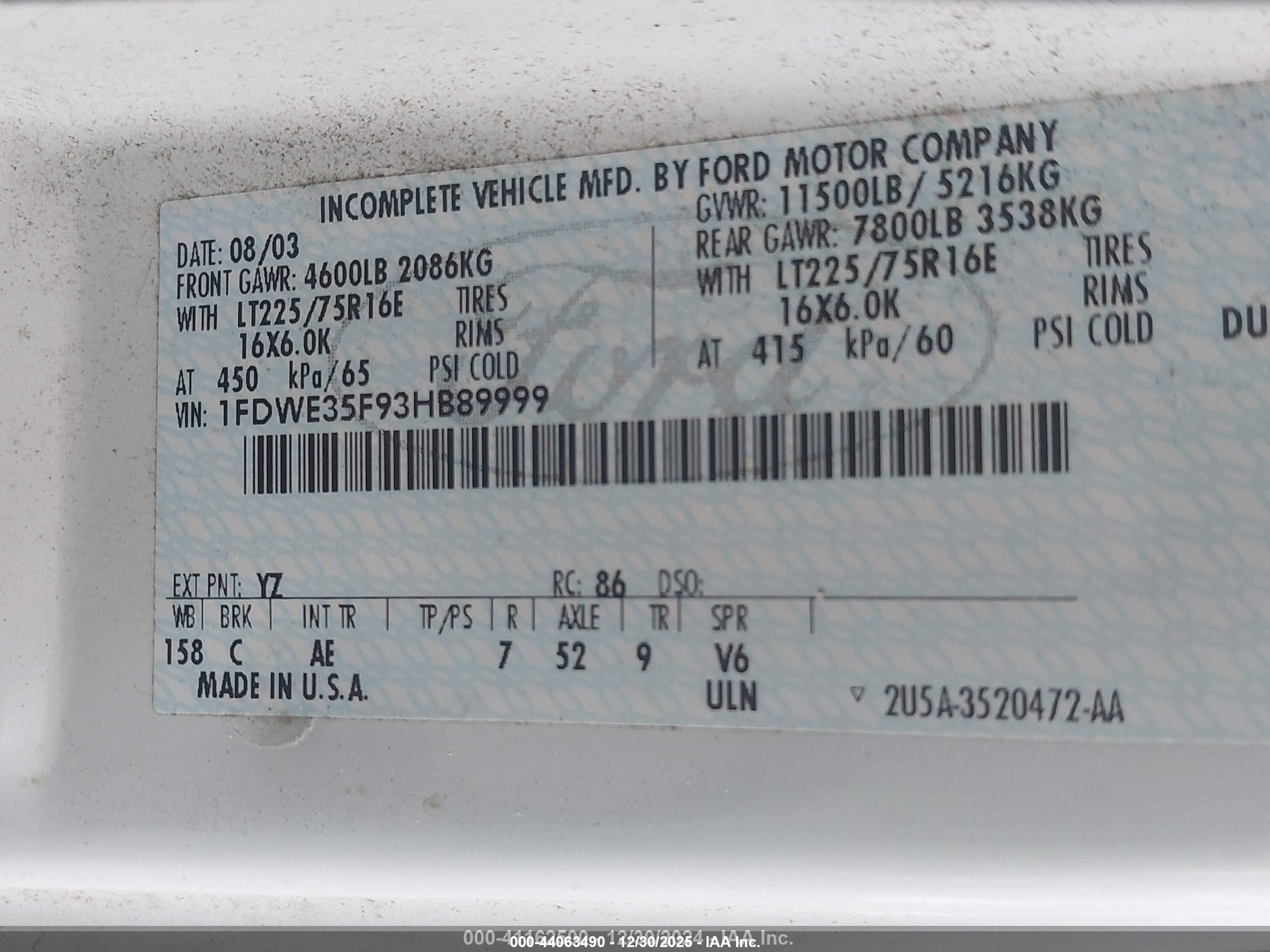 FORD E-350 image 9