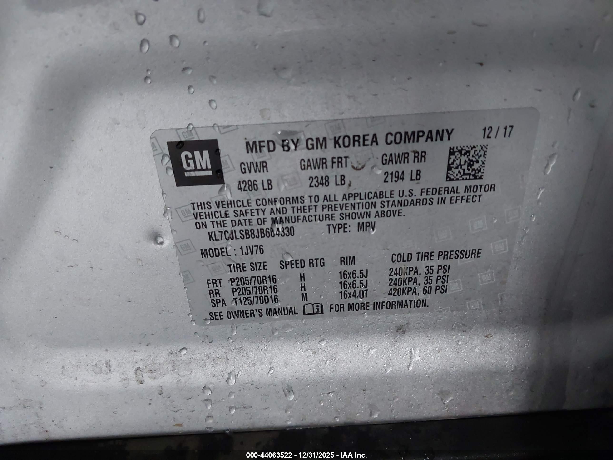 CHEVROLET TRAX image 9