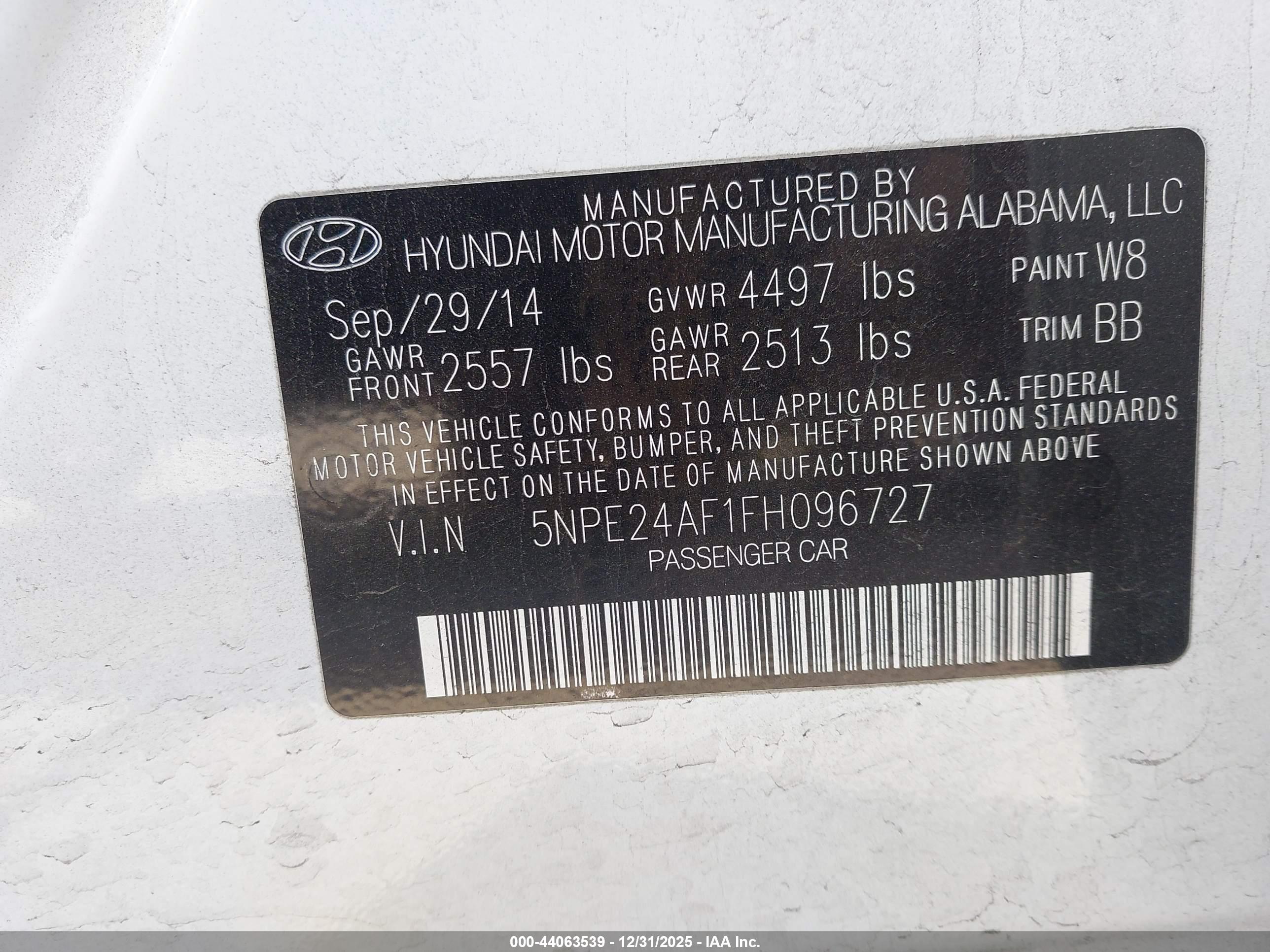 HYUNDAI SONATA image 9