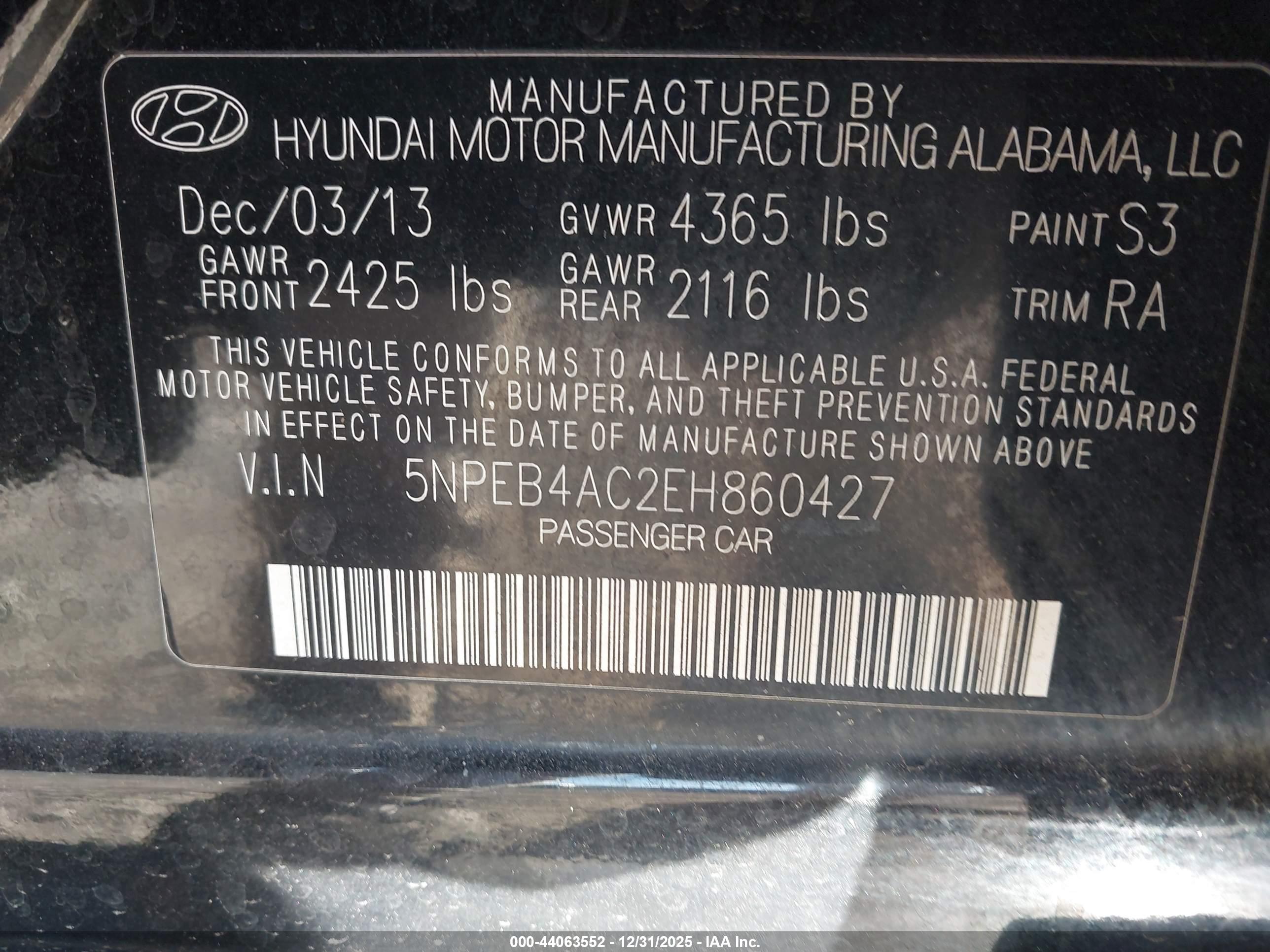 HYUNDAI SONATA image 9